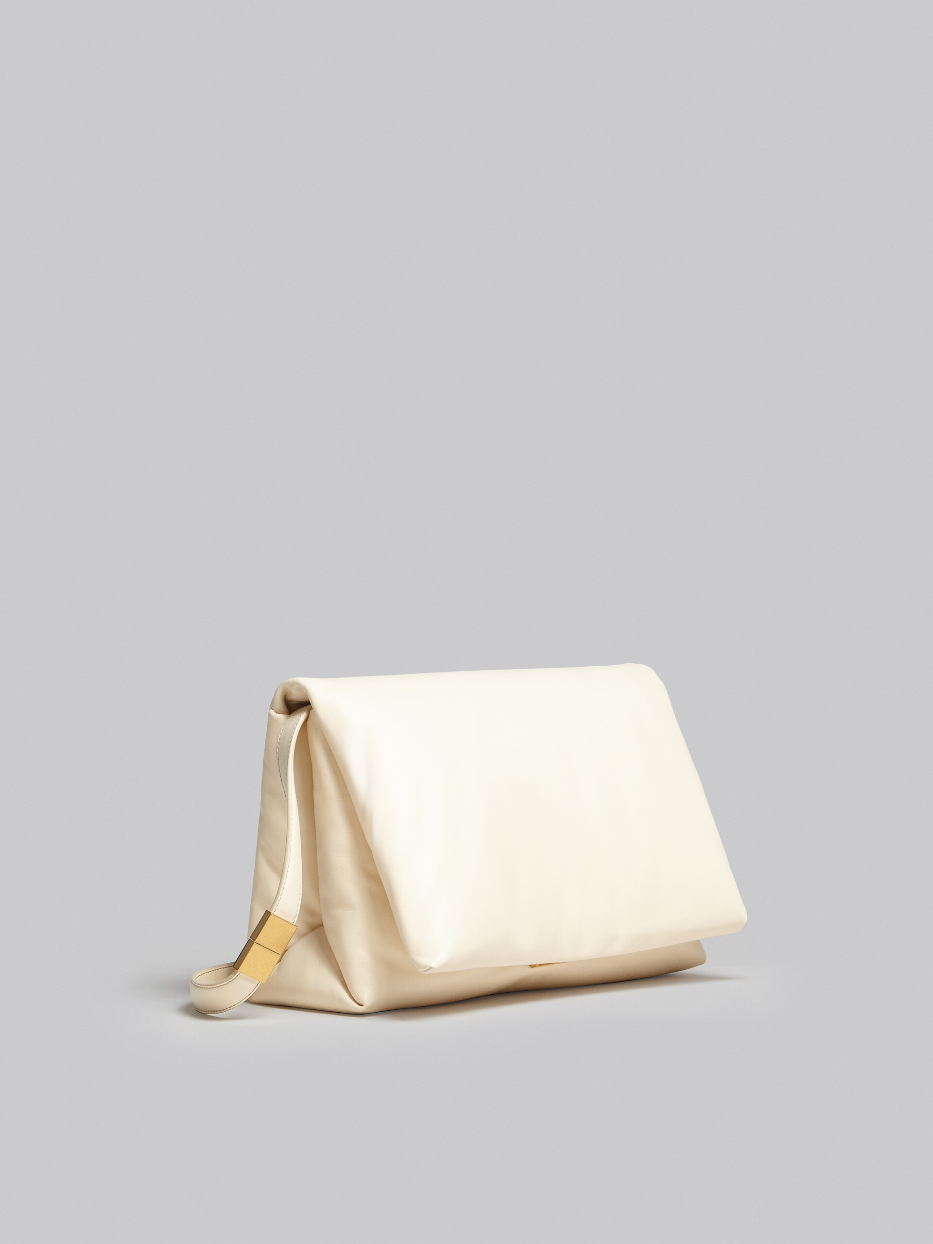 Large white calfskin Prisma bag - Shoulder Bags - Image 6