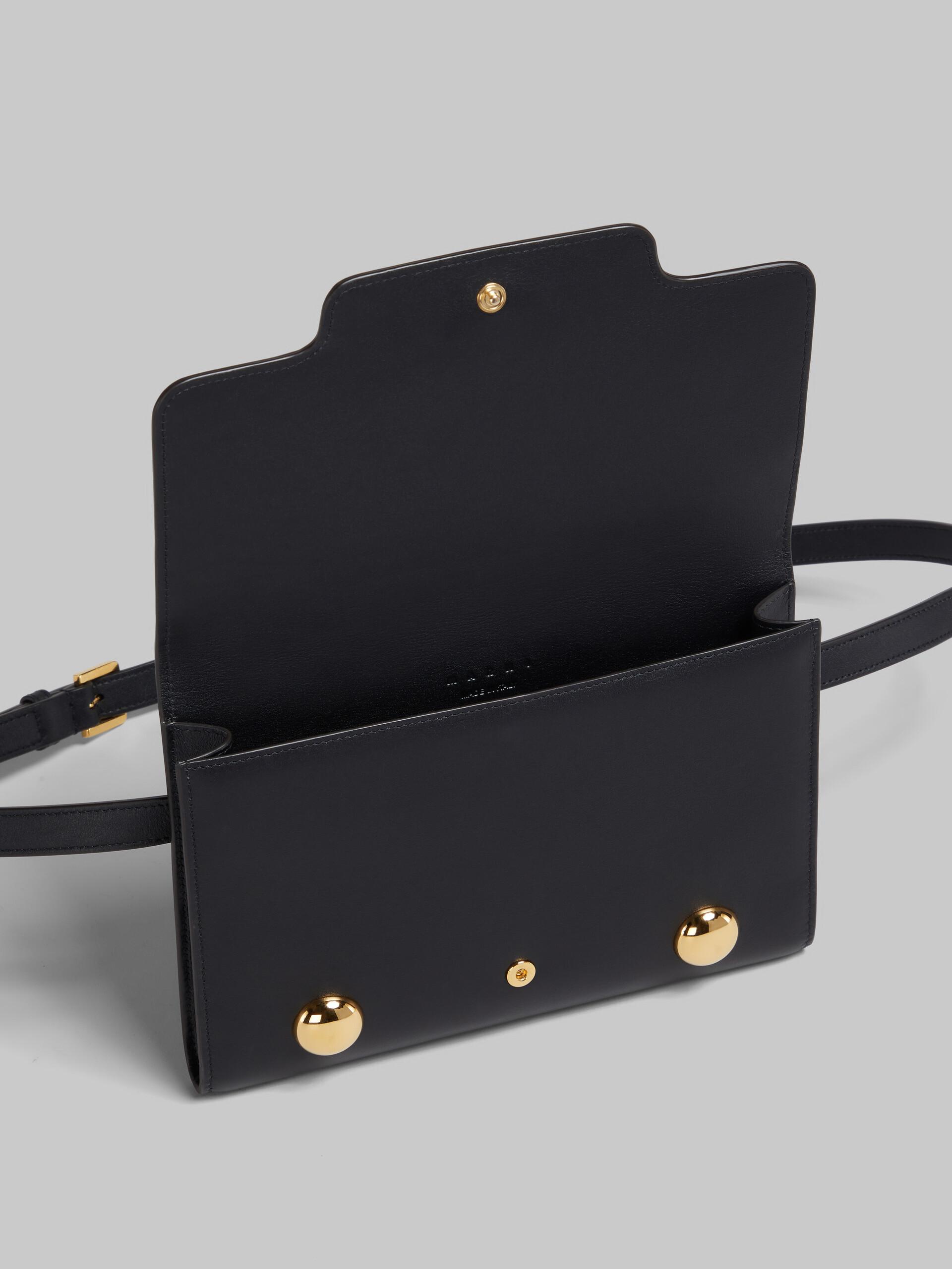 Black leather Trunkaroo bum bag - Belt Bags - Image 4