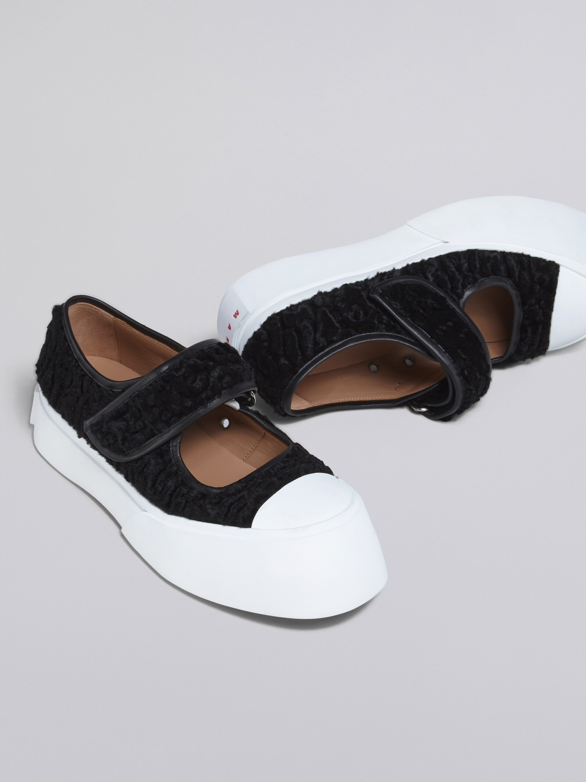 Sneaker Mary-Jane PABLO in tessuto riccio - Sneakers - Image 5