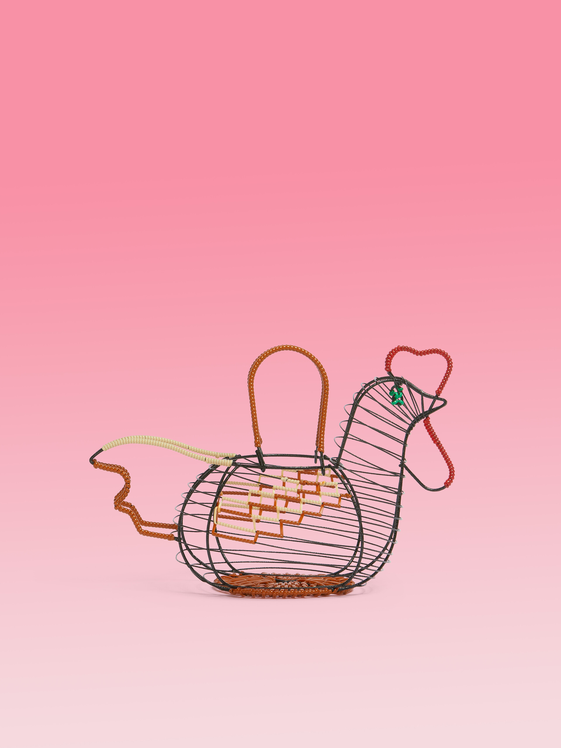 Black Marni Market Wire Egg Basket - Accessories - Image 1