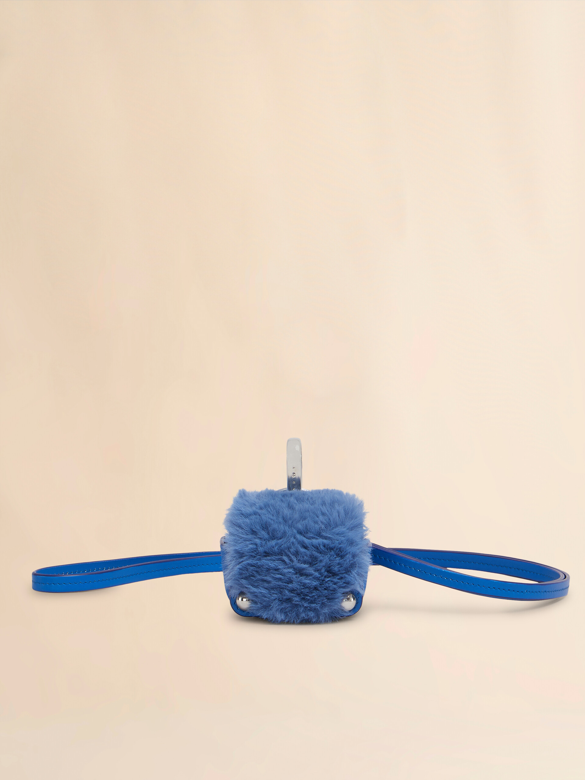 Blue leather AirPods case - Wallets and Small Leather Goods - Image 1