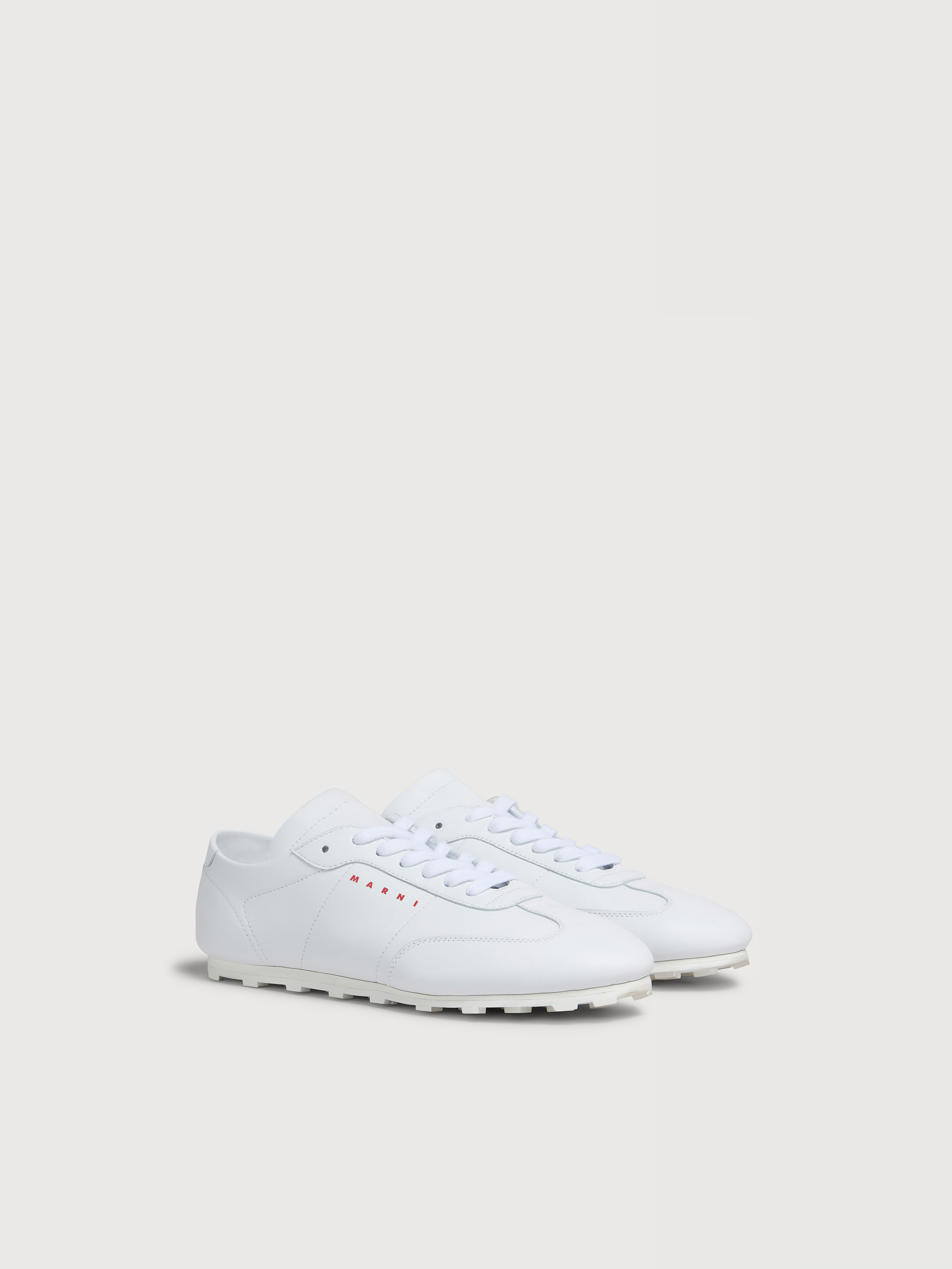 Black nappa leather Softy Soccer sneaker - Sneakers - Image 2