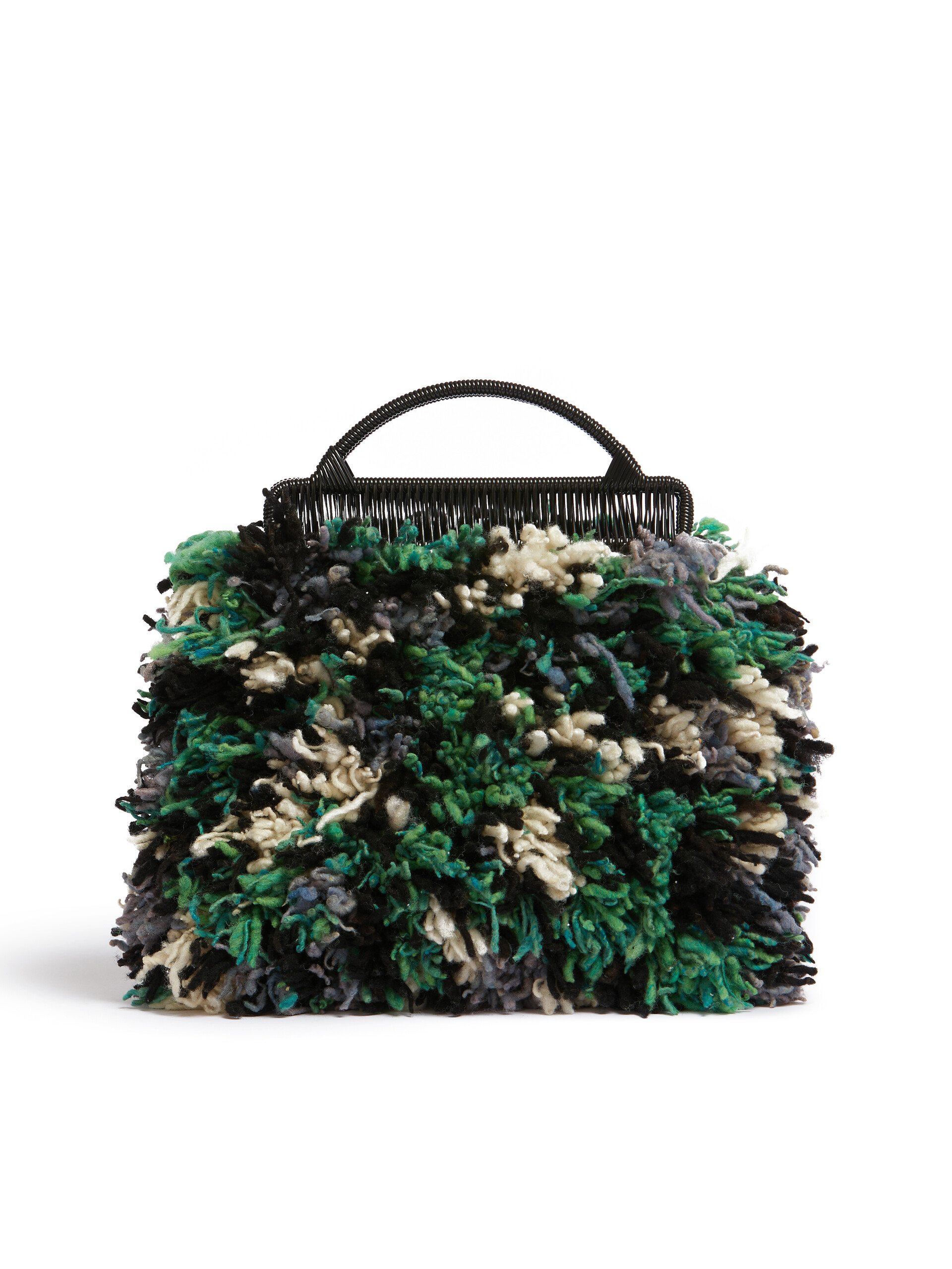 ブラウン MARNI  MARKET Woolyバッグ - ハンドバッグ - Image 3