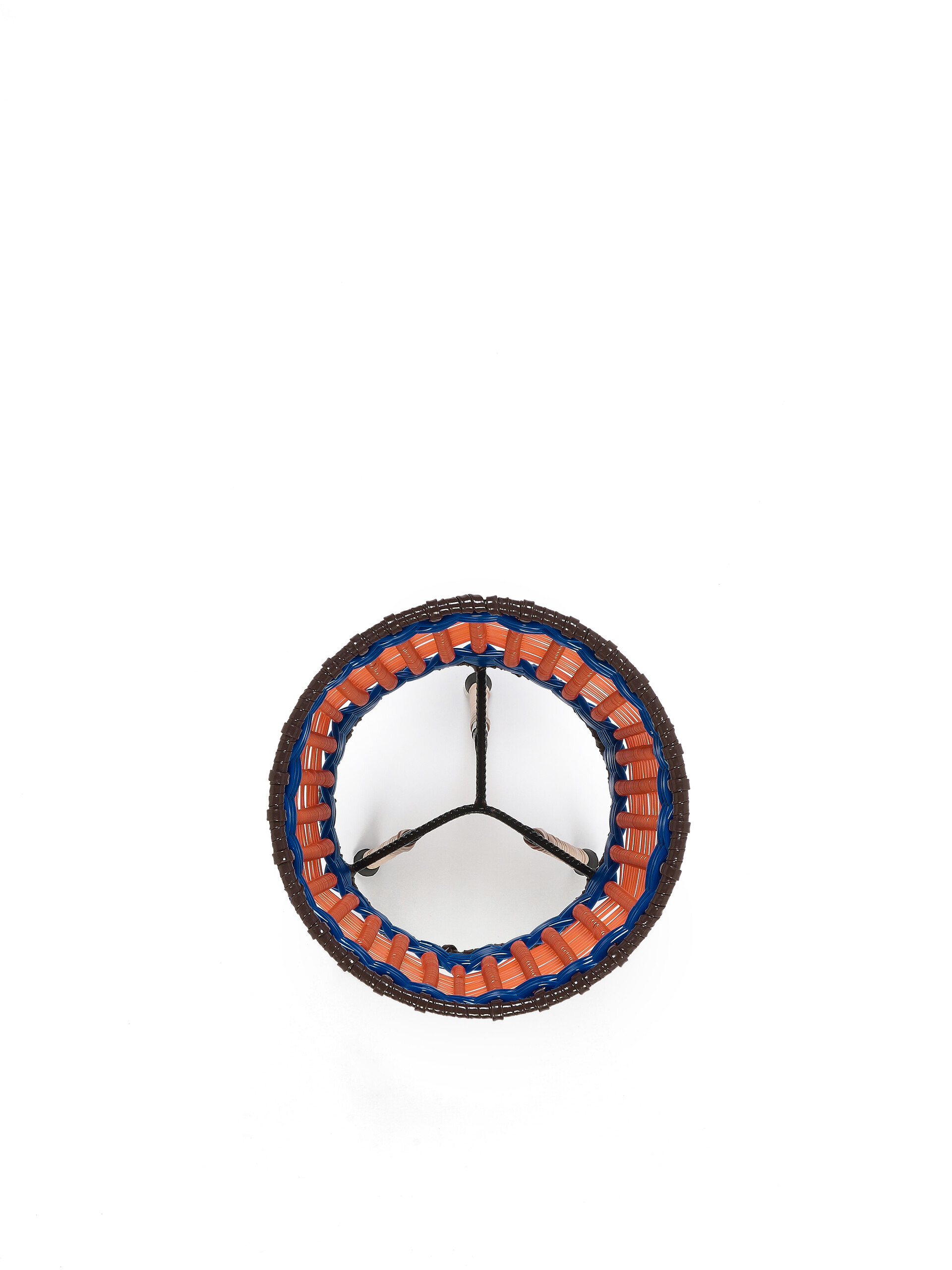 Soporte maceta MARNI MARKET de cable tejido naranja - Accesorios - Image 4