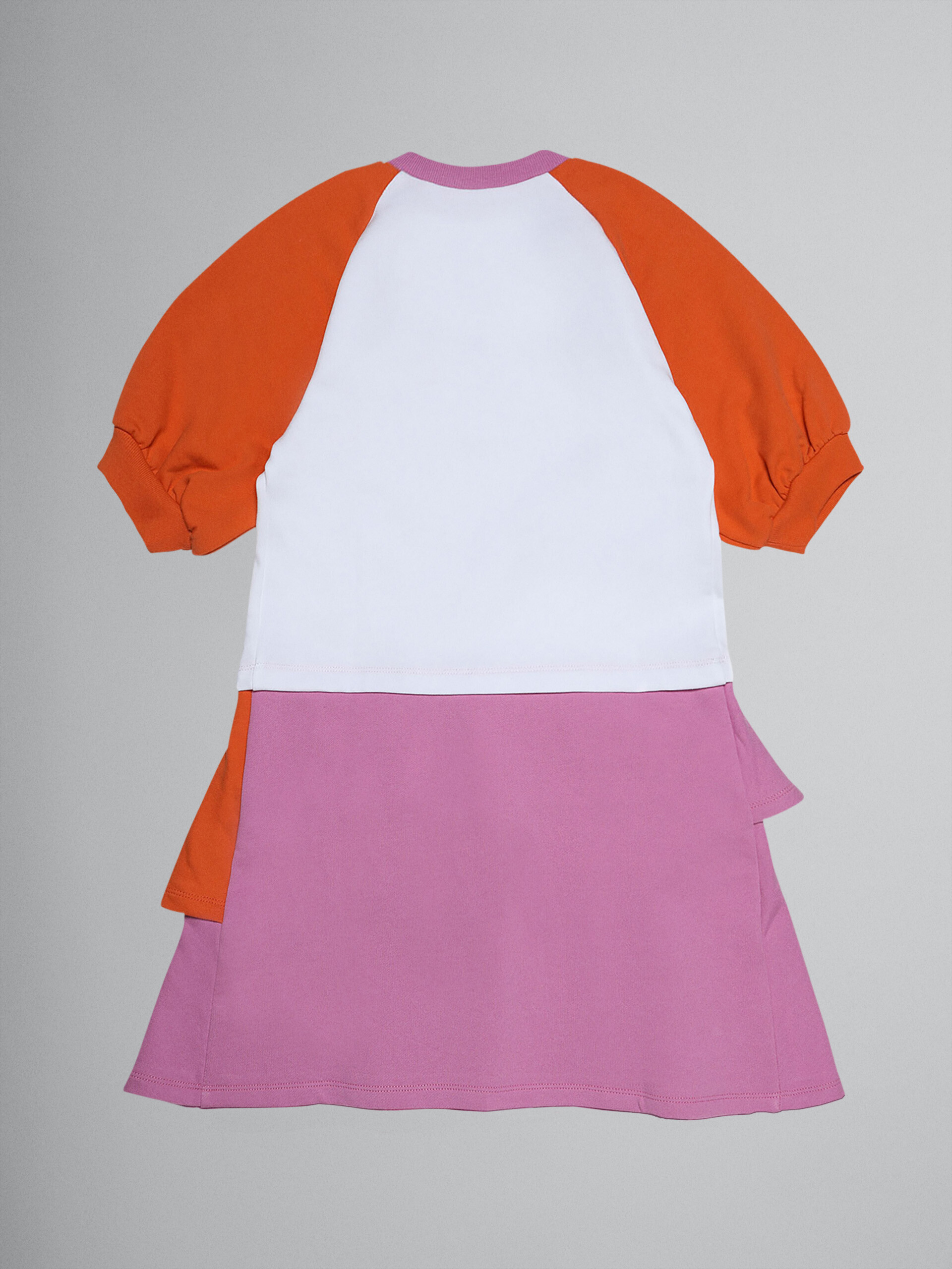 Kleid aus Baumwolle im Colourblock - Kleider - Image 2