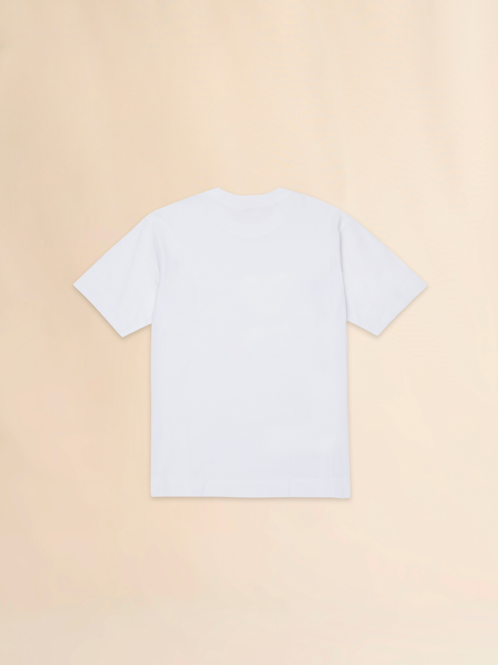 Off-white cotton t-shirt with logo - T-shirts - Image 2
