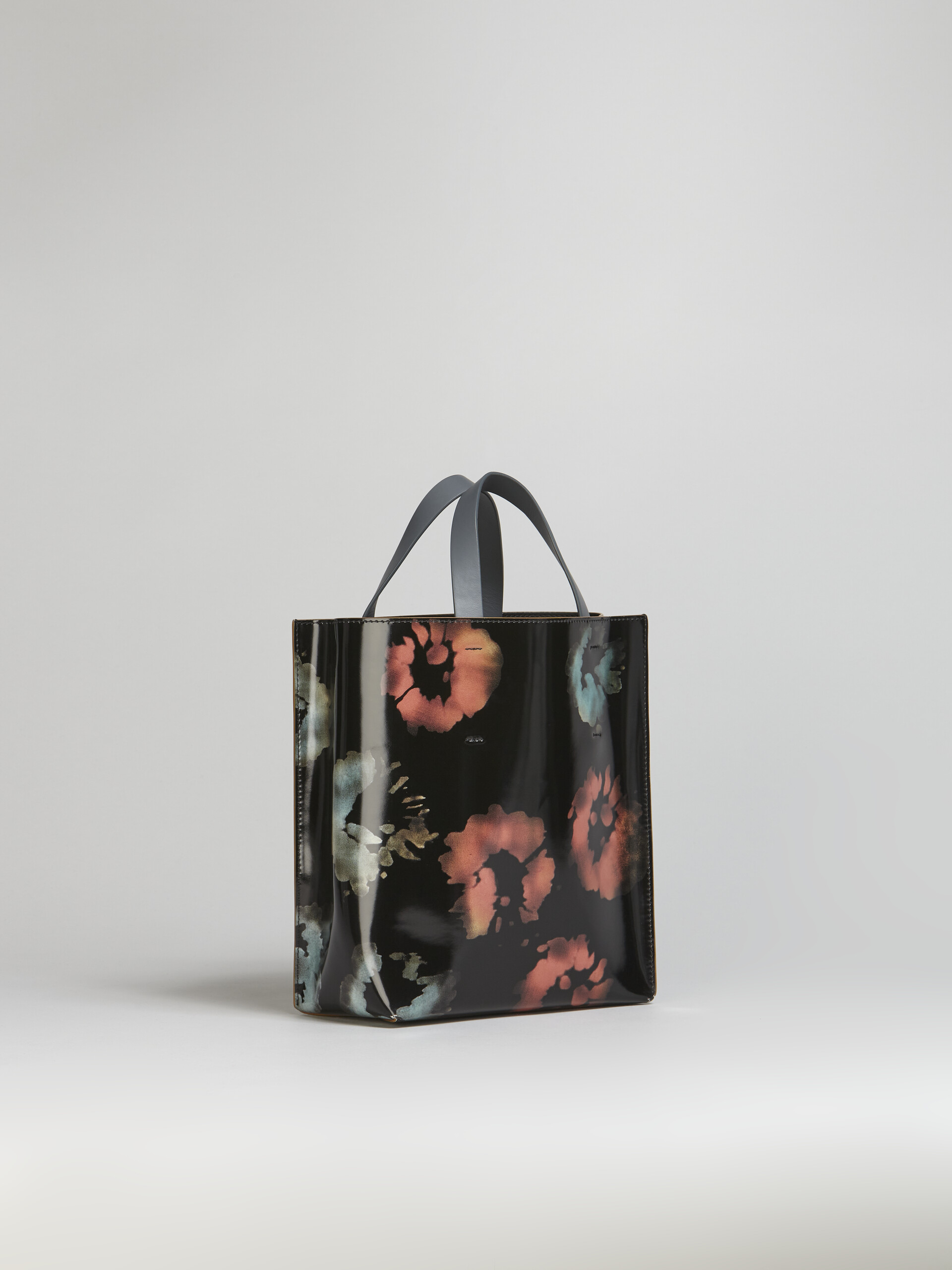 MUSEO tote bag in Sunflower print polished leather - Shopping Bags - Image 6