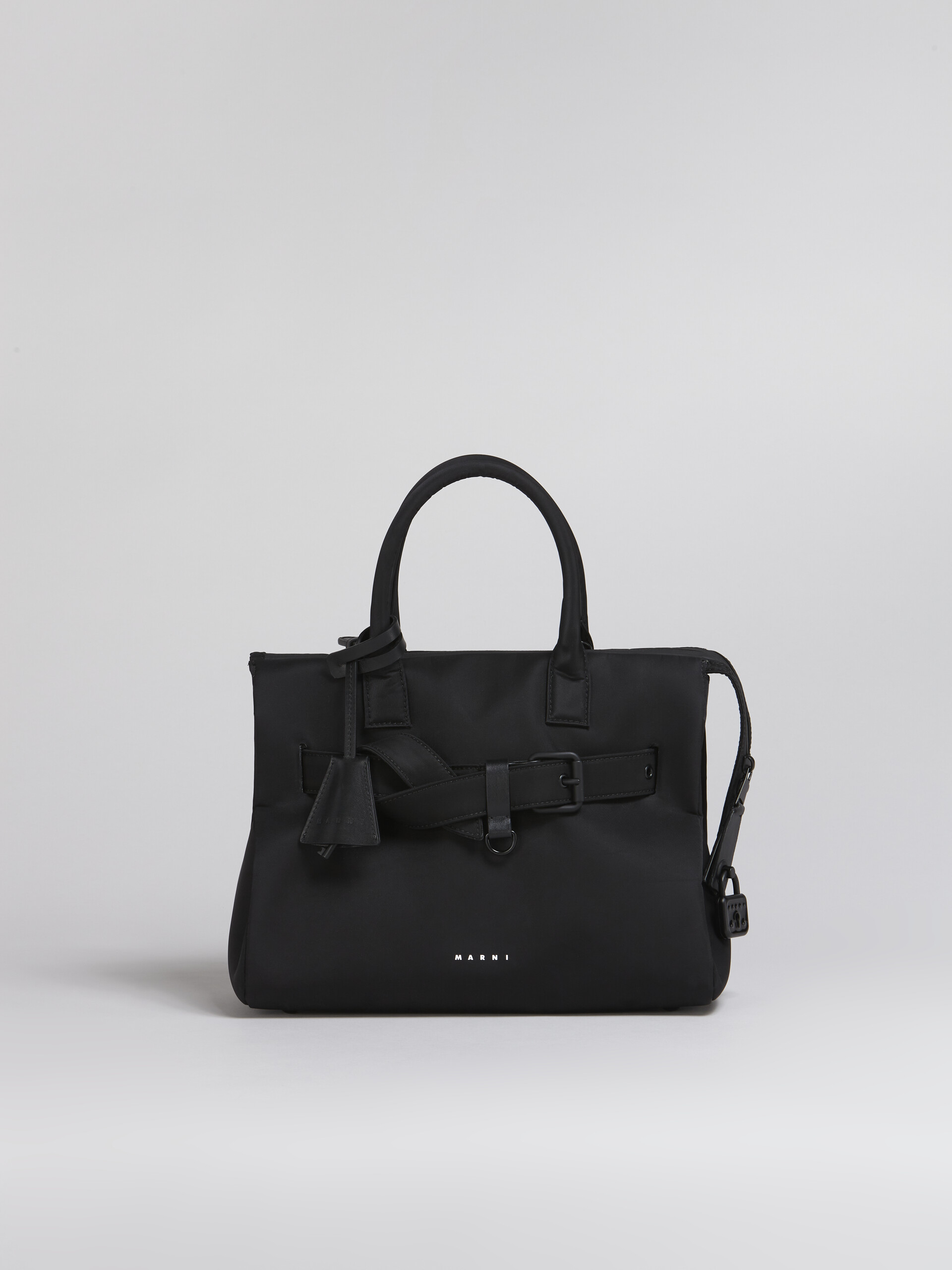 Black nylon TREASURE bag - Handbag - Image 1