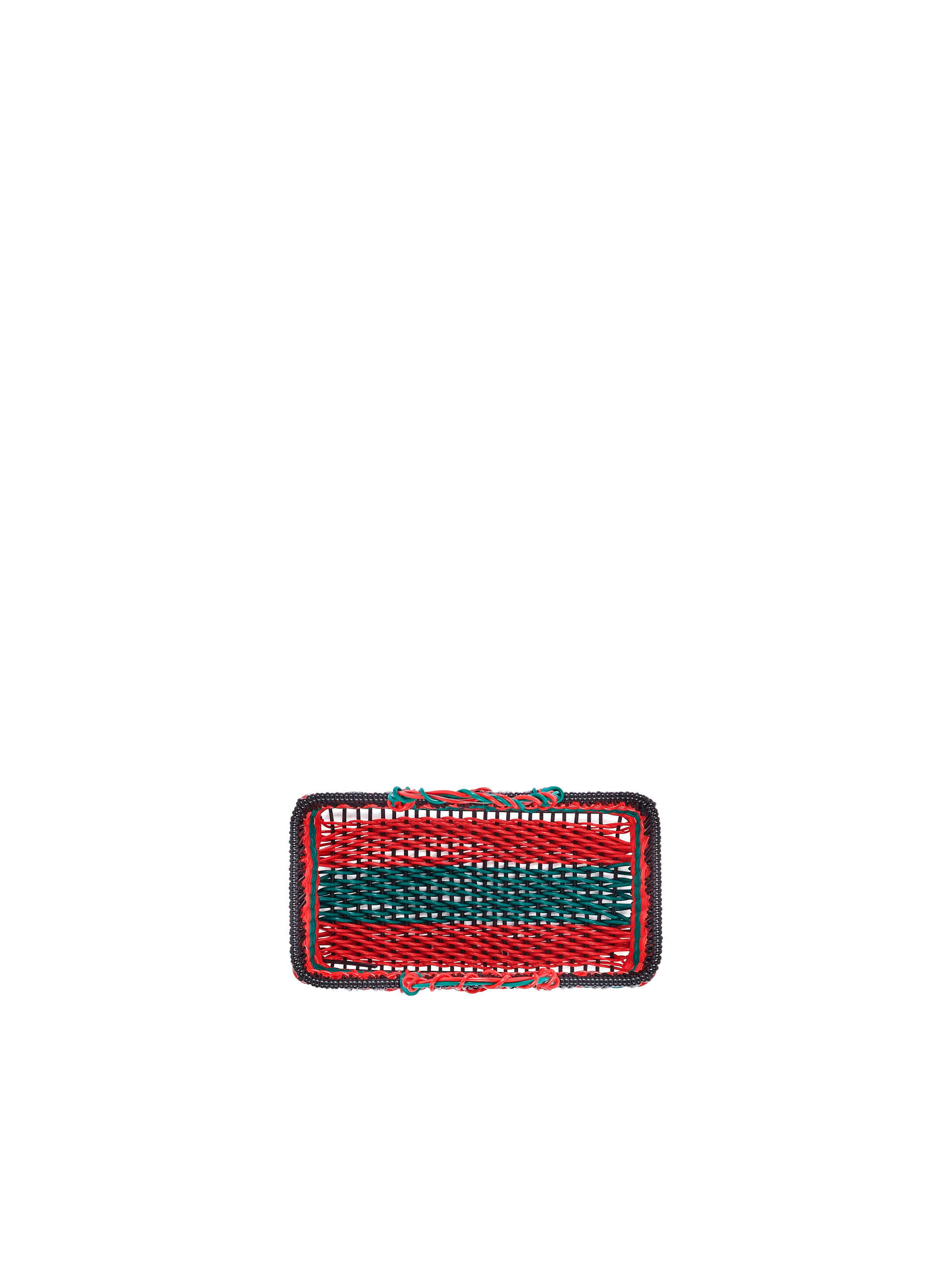 MARNI MARKET basket in iron and green and red PVC - Home Accessories - Image 4