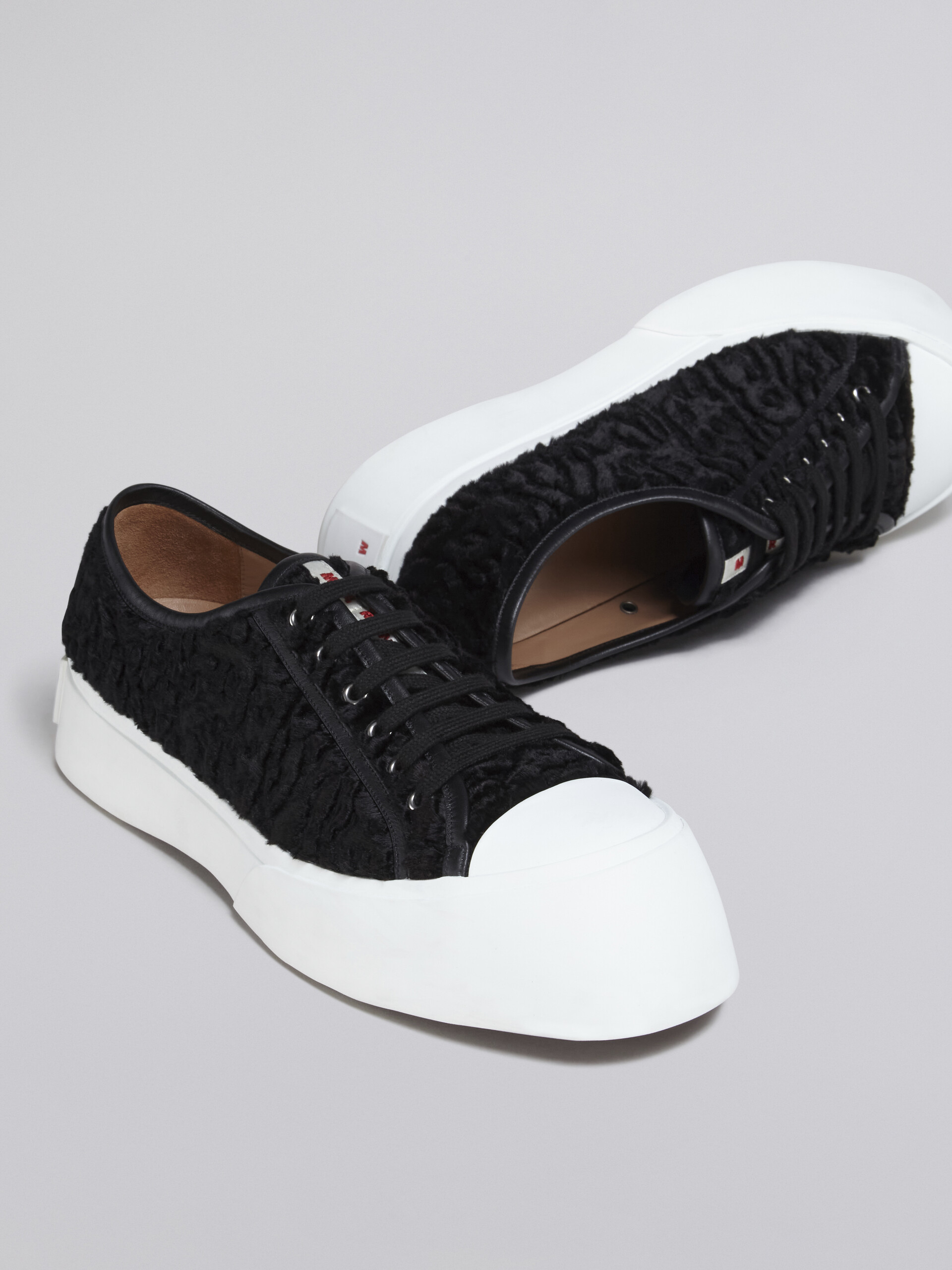 Black soft calf leather PABLO sneaker - Sneakers - Image 5