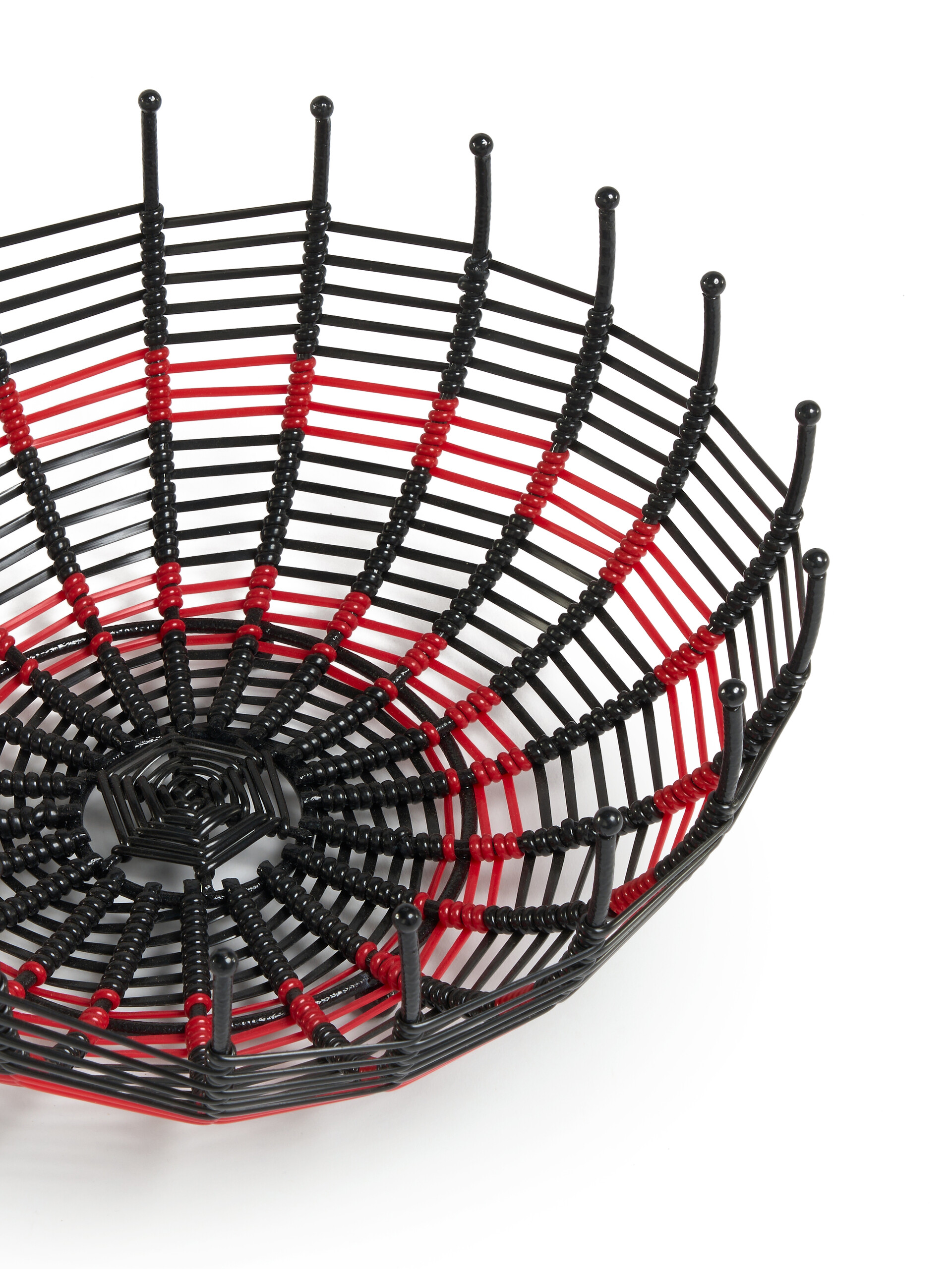 Red MARNI MARKET woven cable fruit basket - Accessories - Image 3