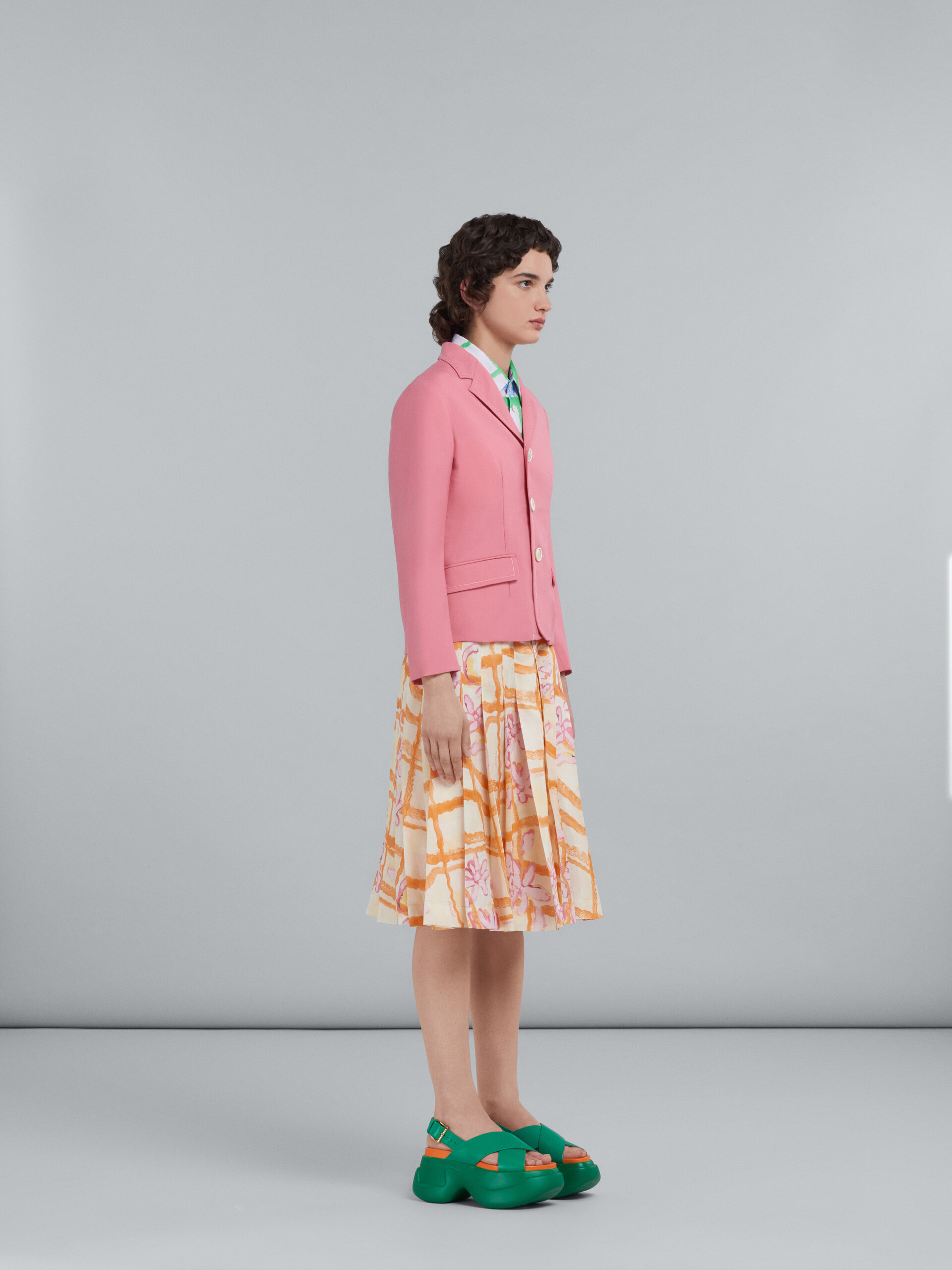 Printed ramié skirt - Skirts - Image 5