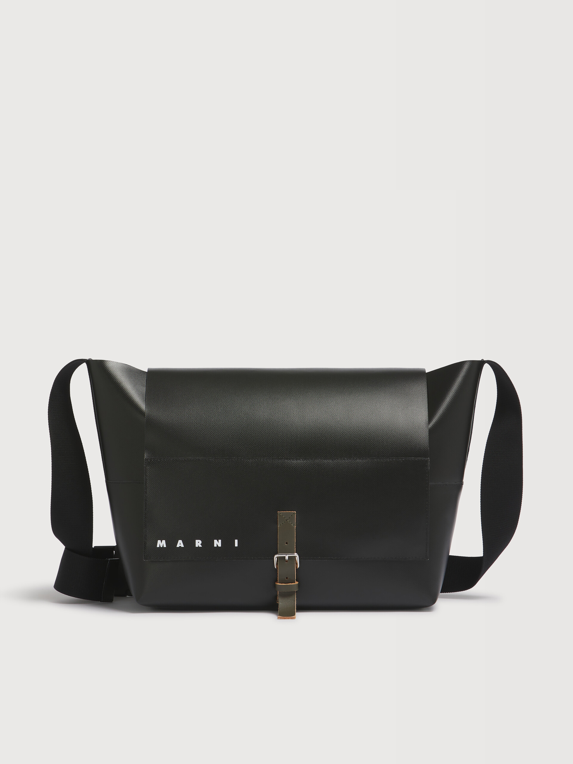 Black Tribeca messenger bag - Shoulder Bags - Image 1