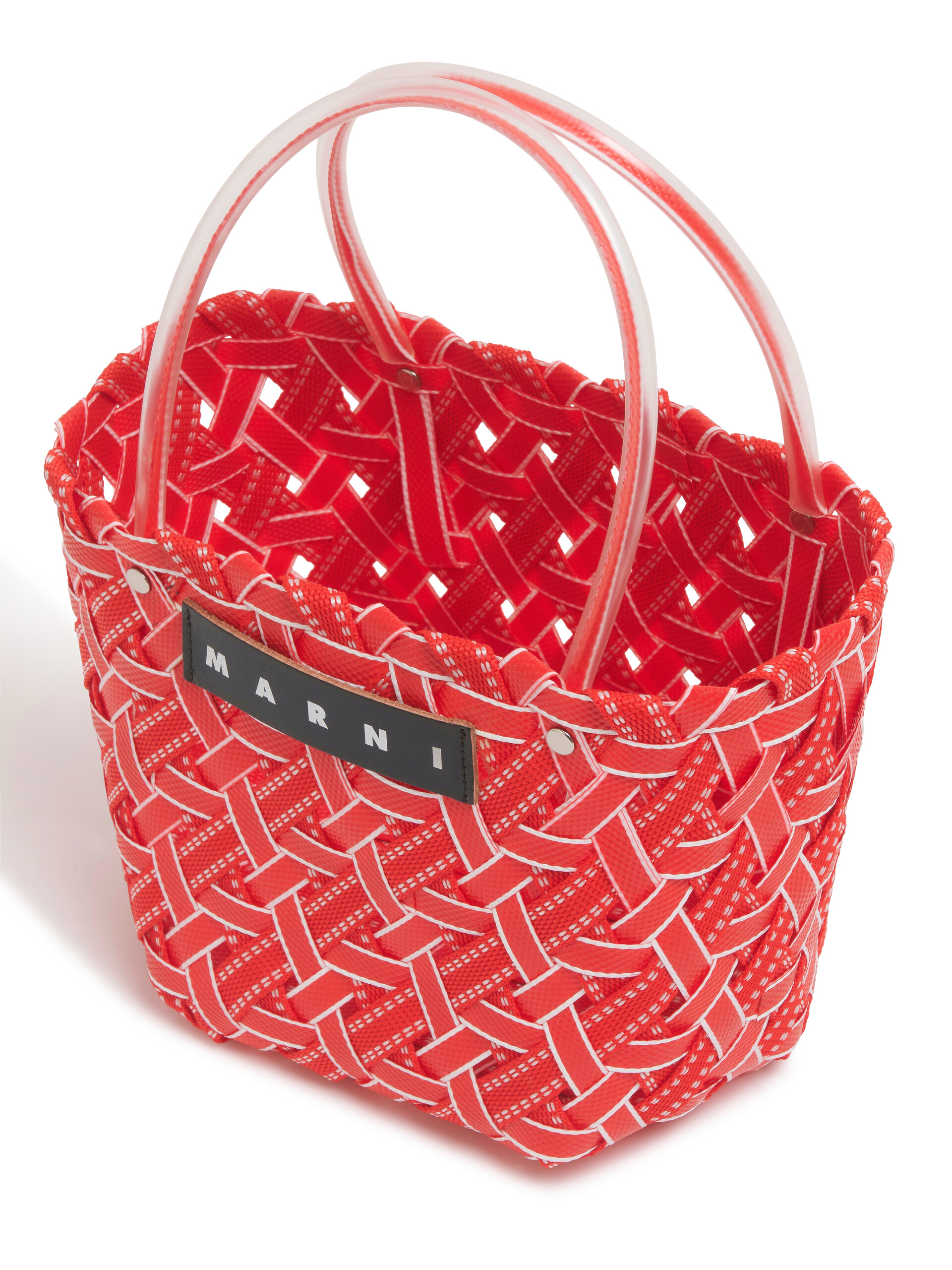 インク MARNI MARKET RIBBON BASKET - ショッピングバッグ - Image 4
