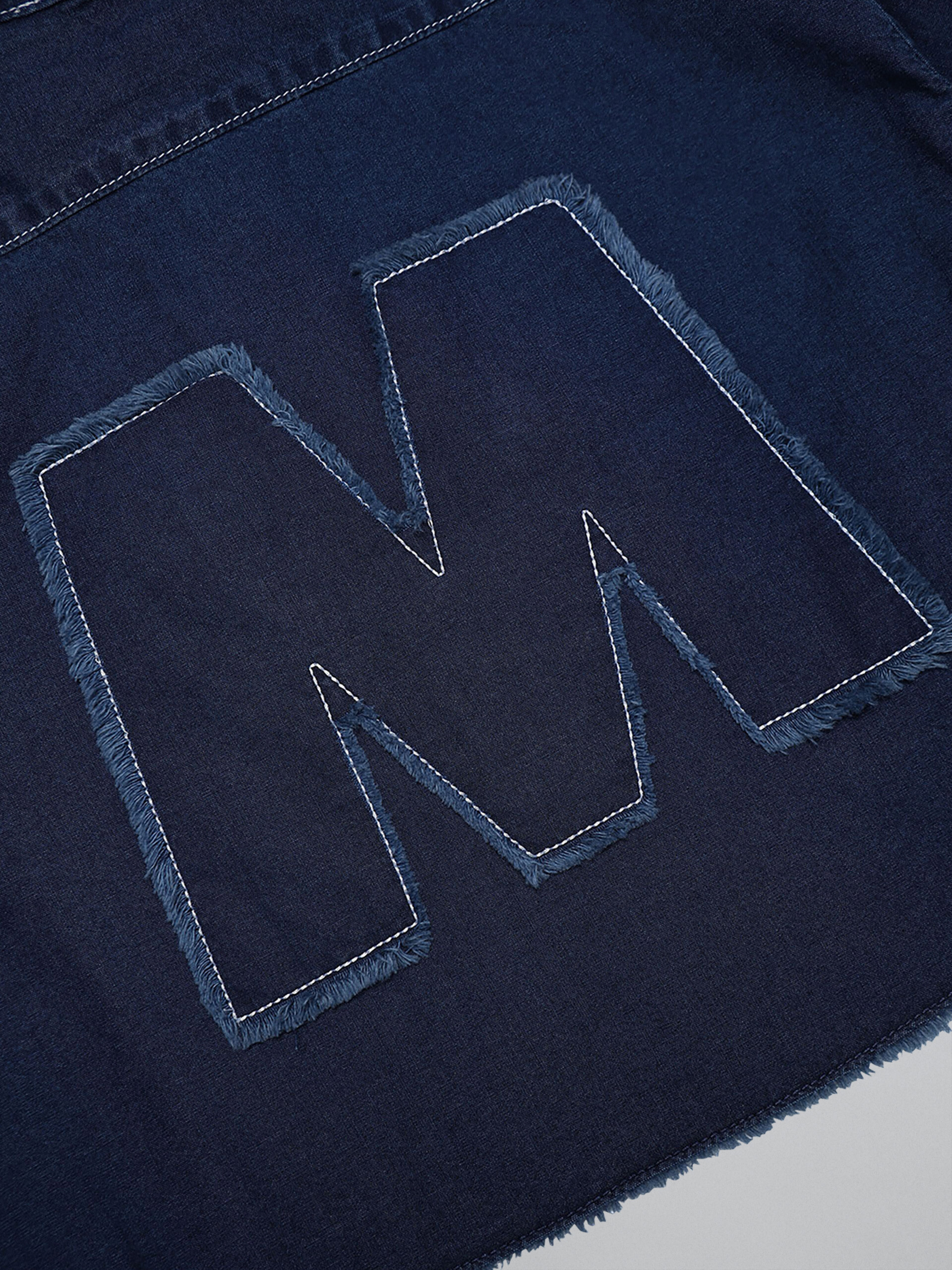 "M" denim shirt - Shirts - Image 3