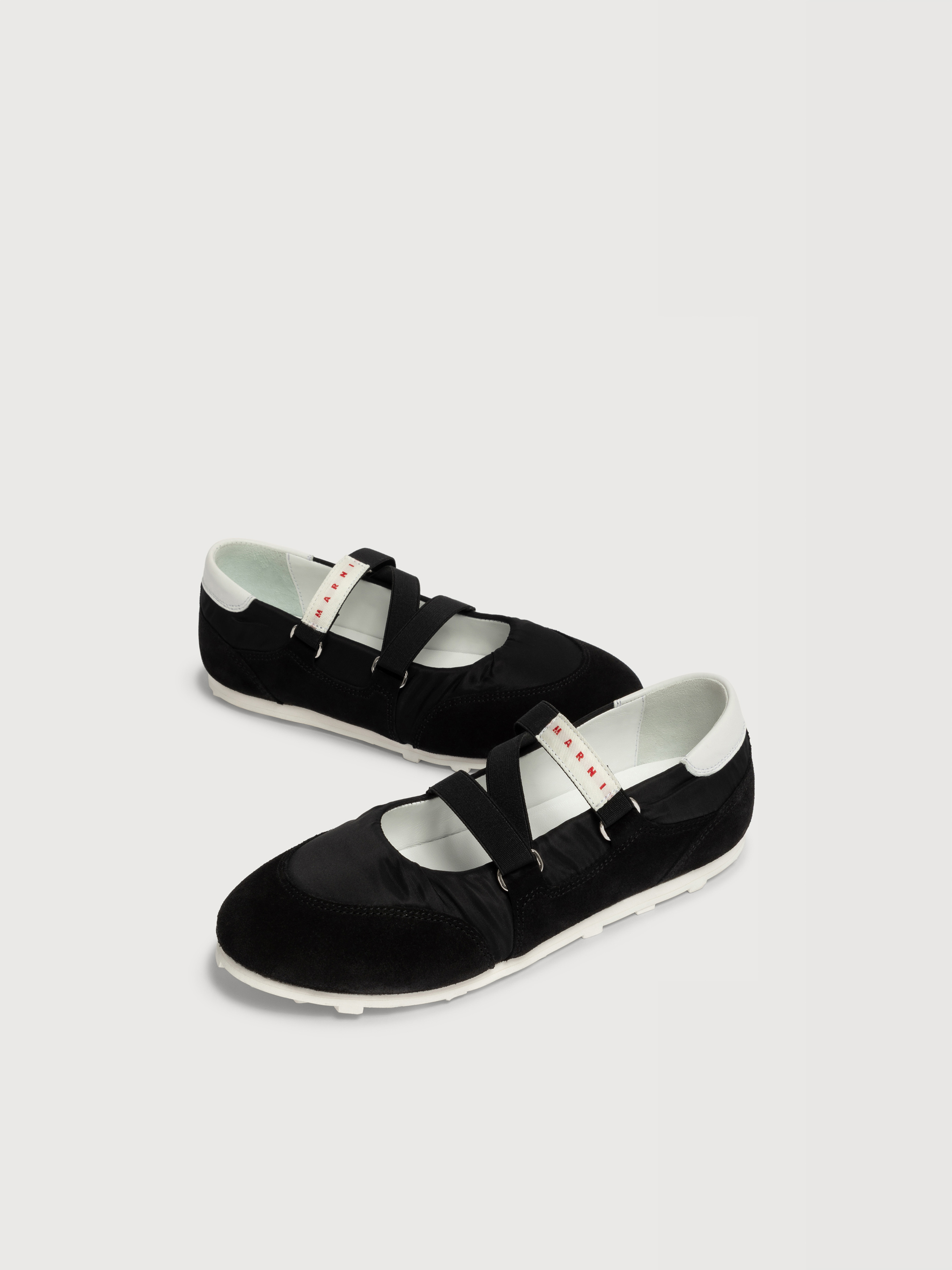 Soccer Retro black ballerina trainers - Sneakers - Image 5