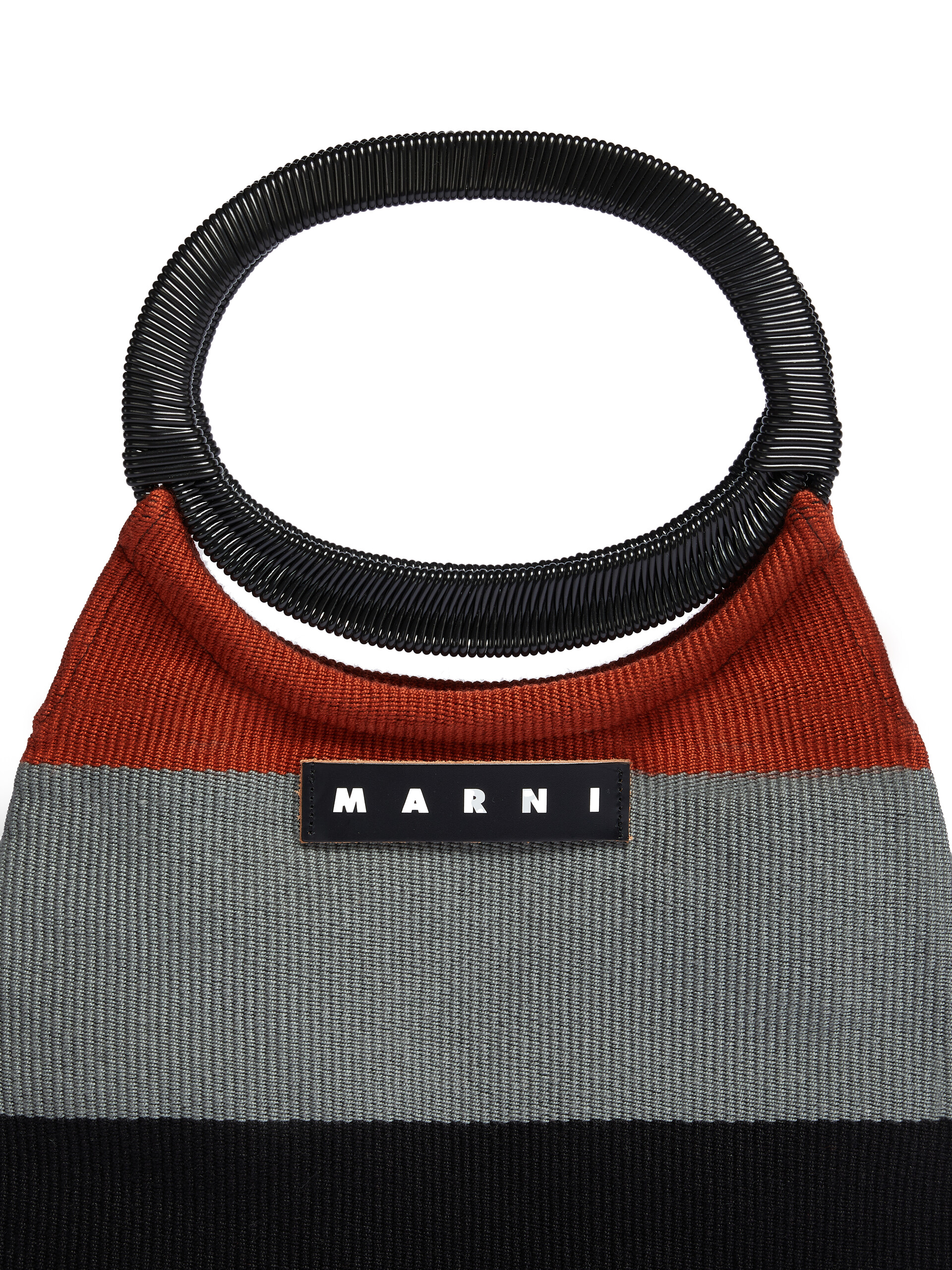 ラストブラウン MARNI MARKET BOAT BAG - ハンドバッグ - Image 4