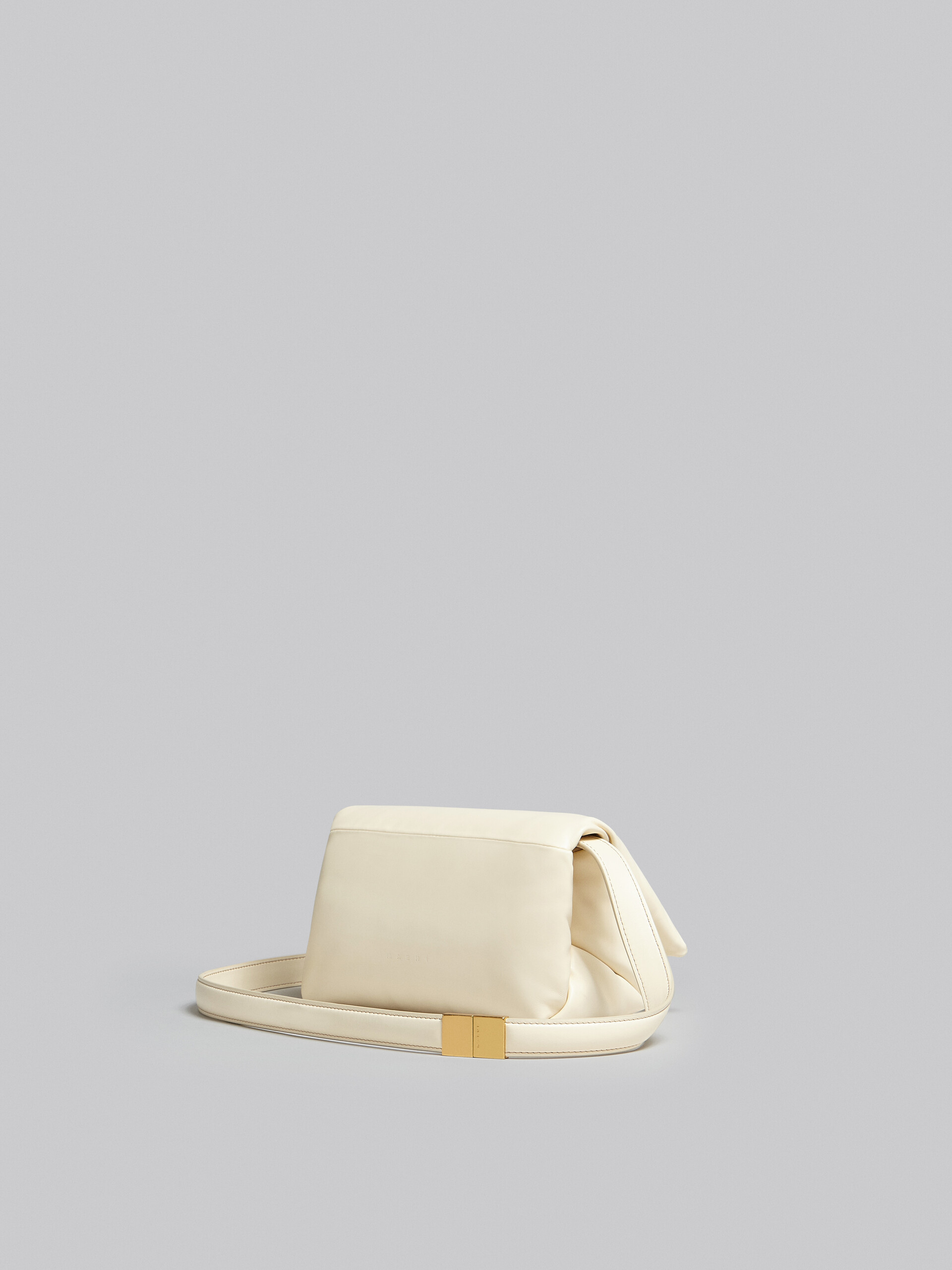 Small white calfskin Prisma bag - Shoulder Bag - Image 3