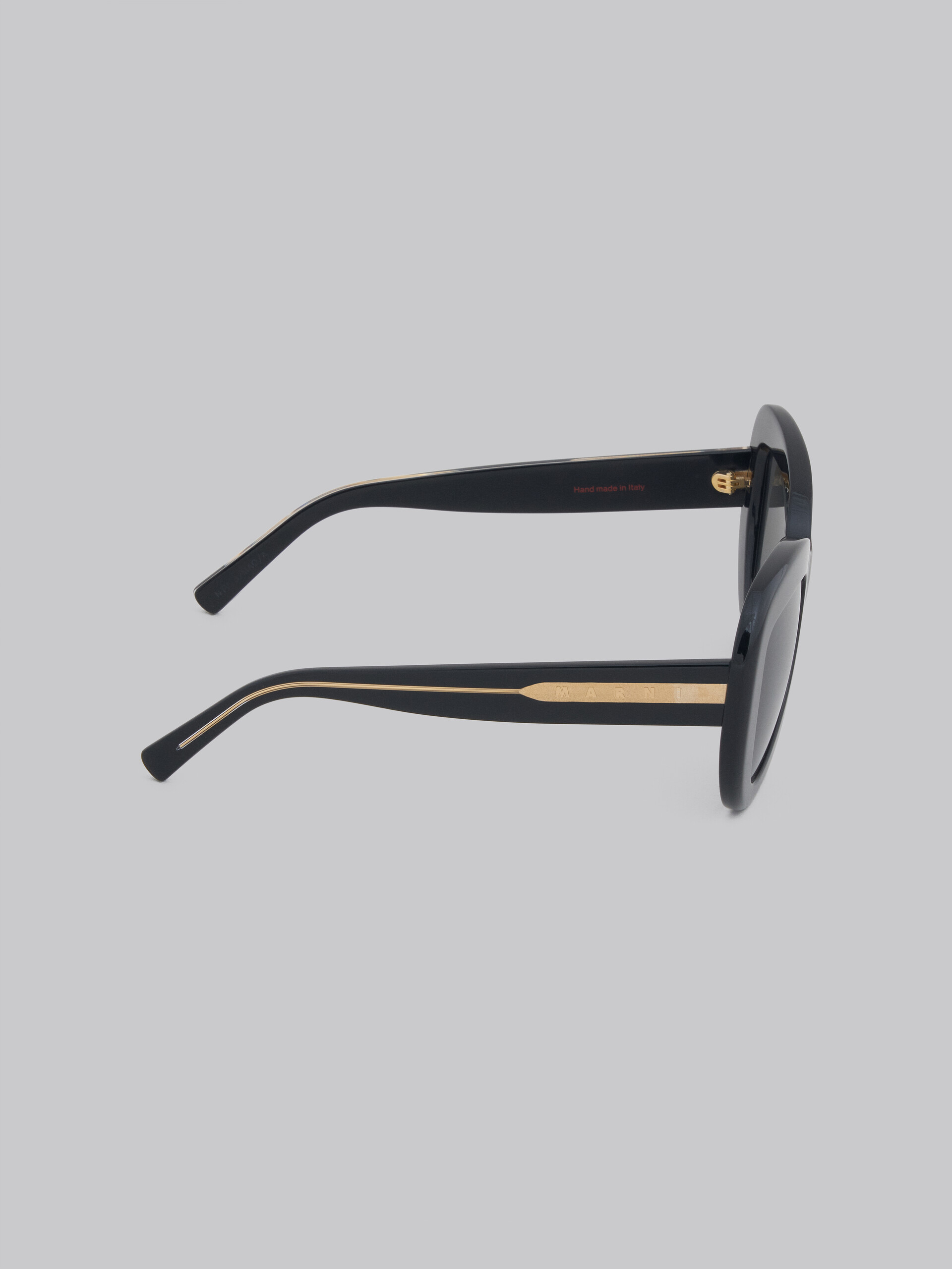 Black acetate ELEPHANT ISLAND sunglasses - Optical - Image 2