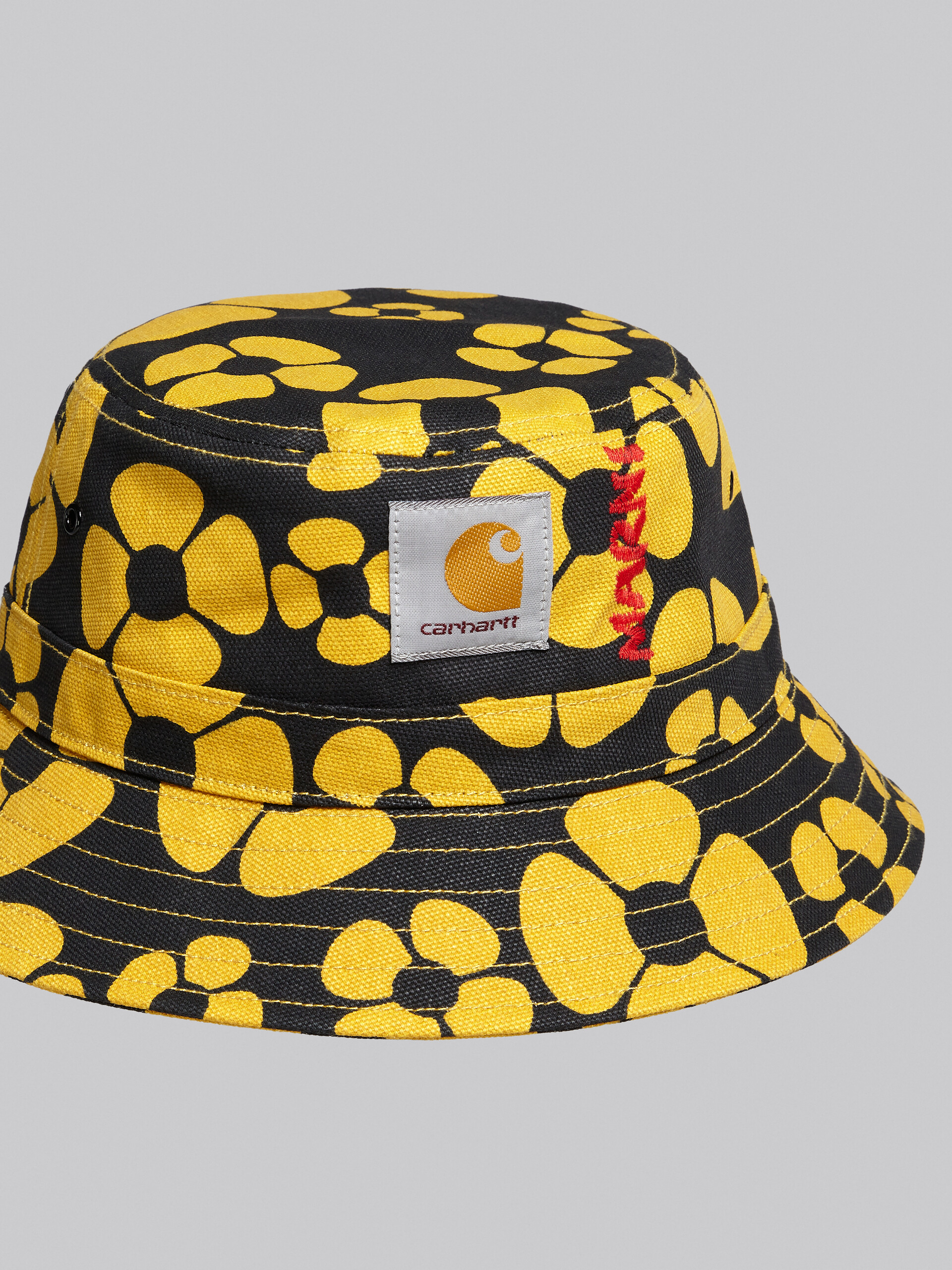 MARNI x CARHARTT WIP - yellow bucket hat - Hats - Image 4