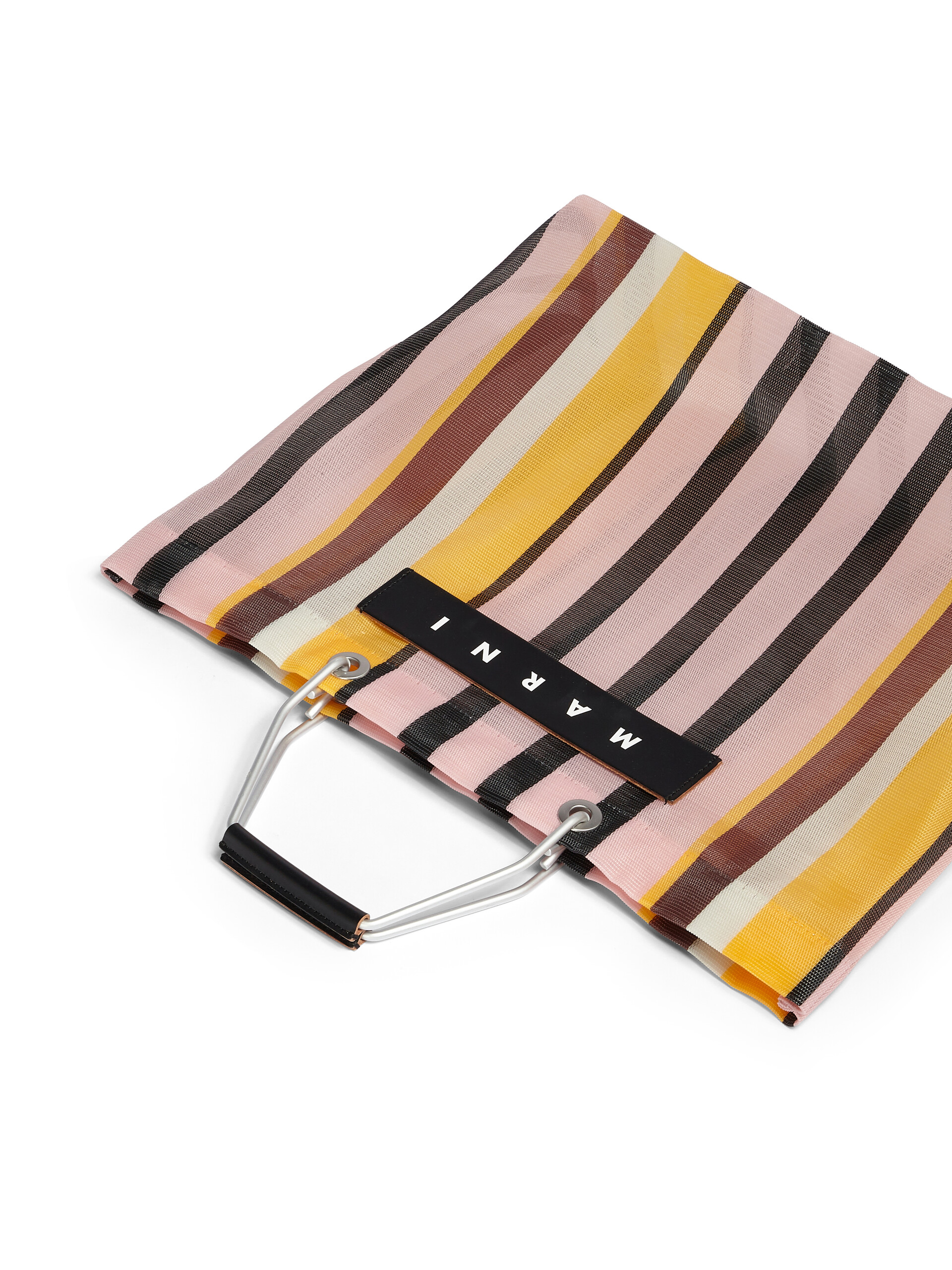 イリュージョンブルー MARNI MARKET STRIPE BAG - Bolsos shopper - Image 4