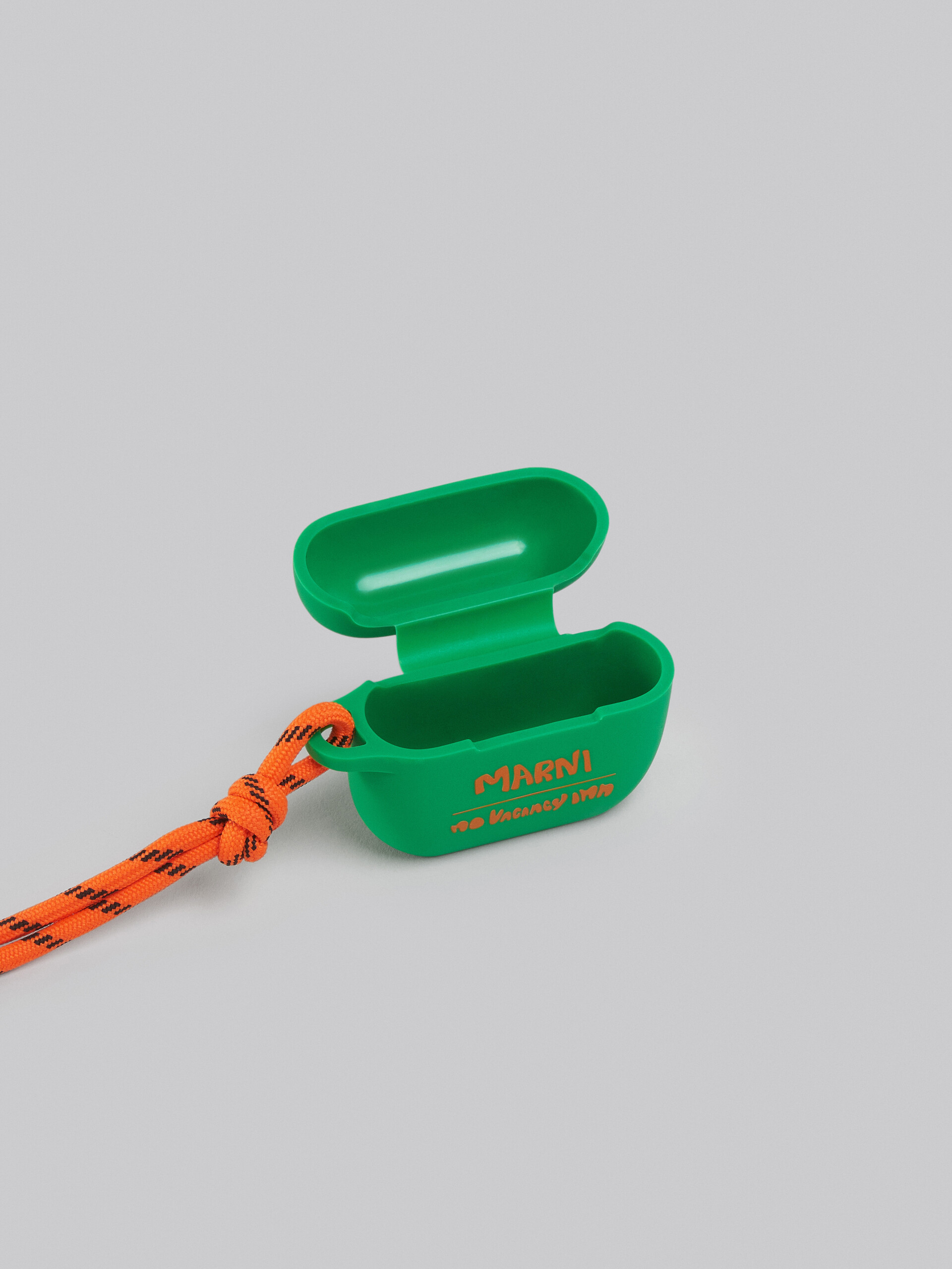 Marni x No Vacancy Inn - Green and orange Airpods case - Other accessories - Image 3
