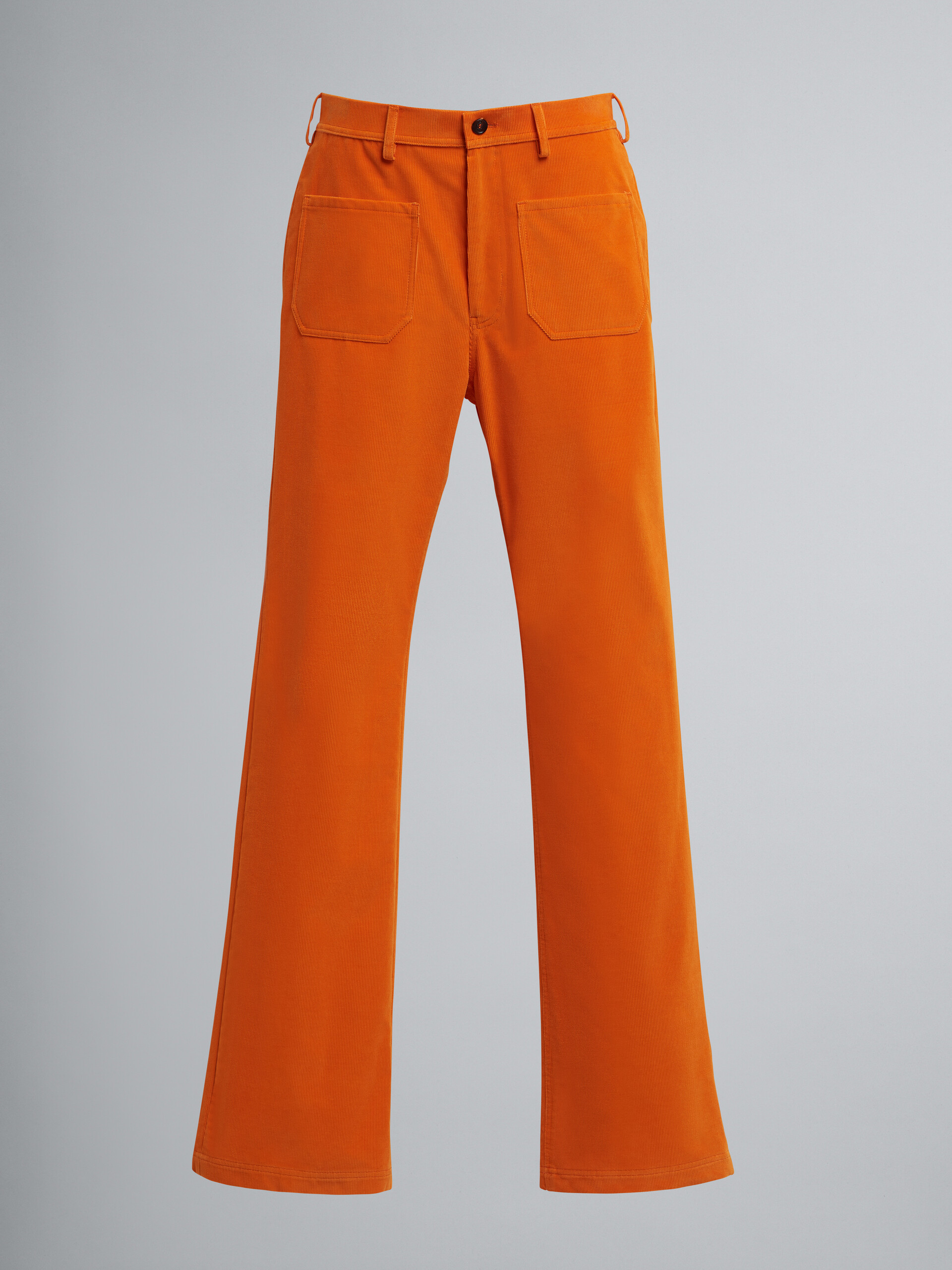 Cotton flared pants - Pants - Image 1