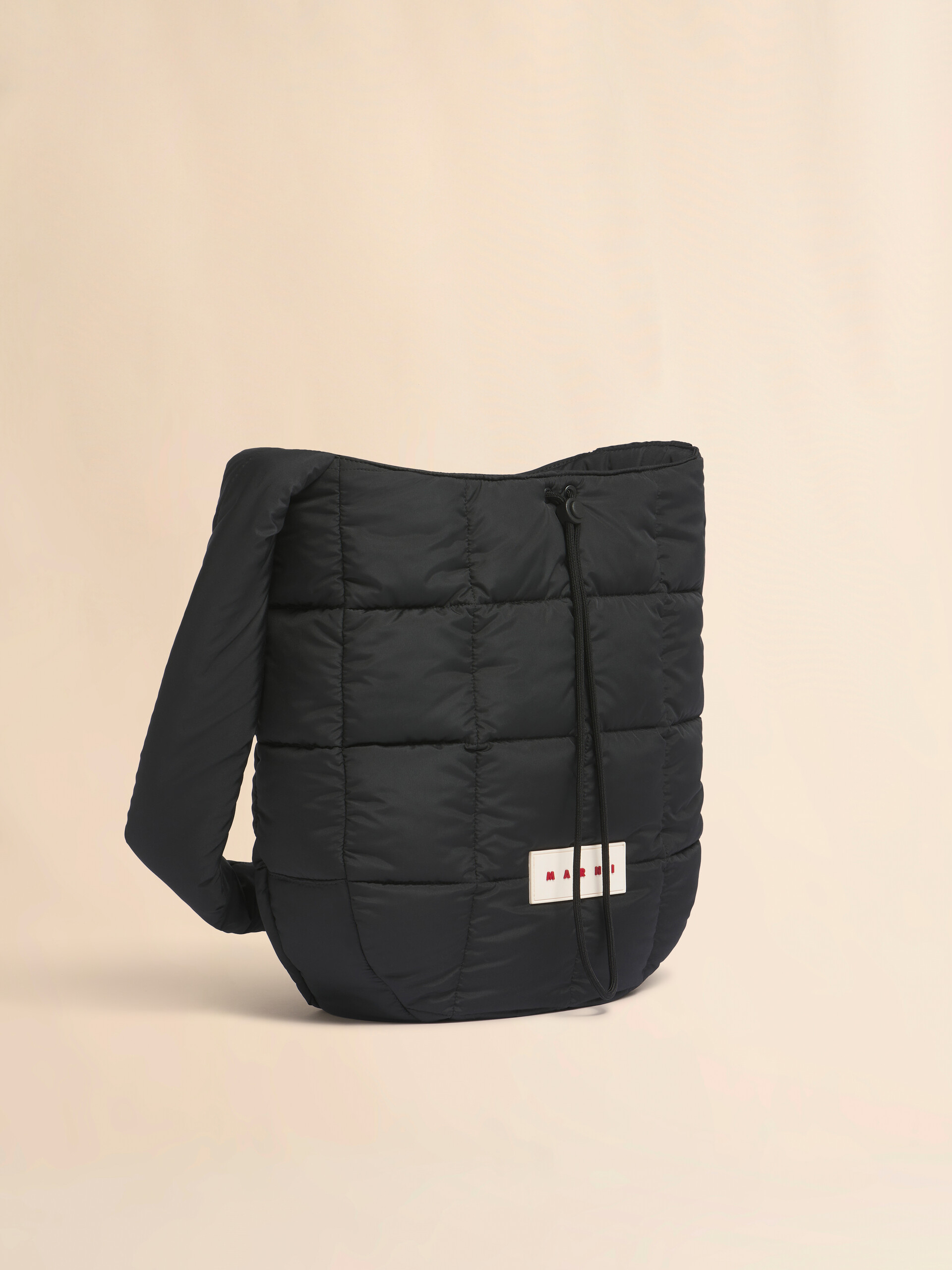 ブラック Puff ホーボーバッグ - ショルダーバッグ - Image 6