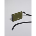 Zip-around bi-coloured shiny calfskin wallet - Wallets - Image 5