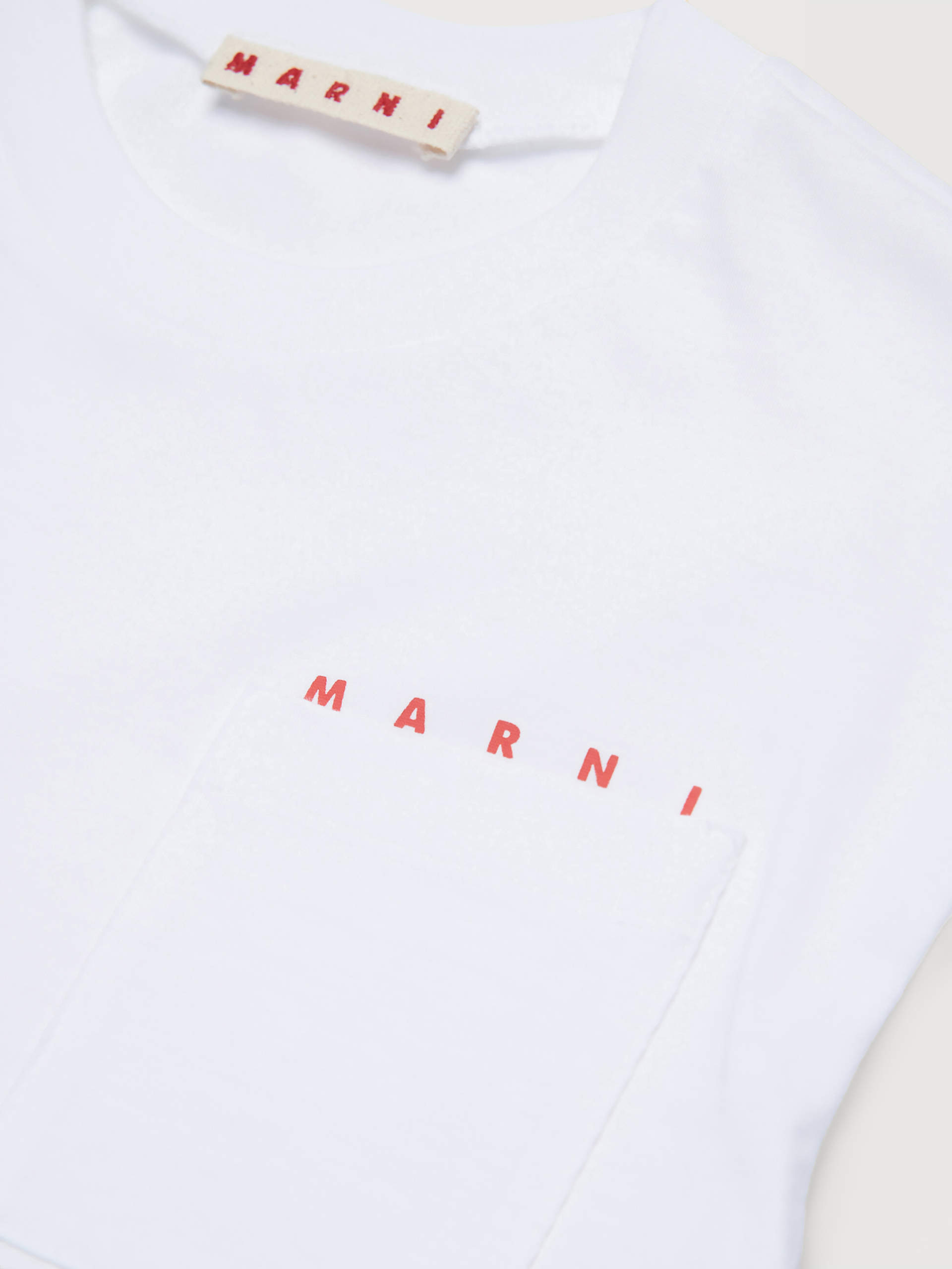 White T-shirt with pocket - T-shirts - Image 4
