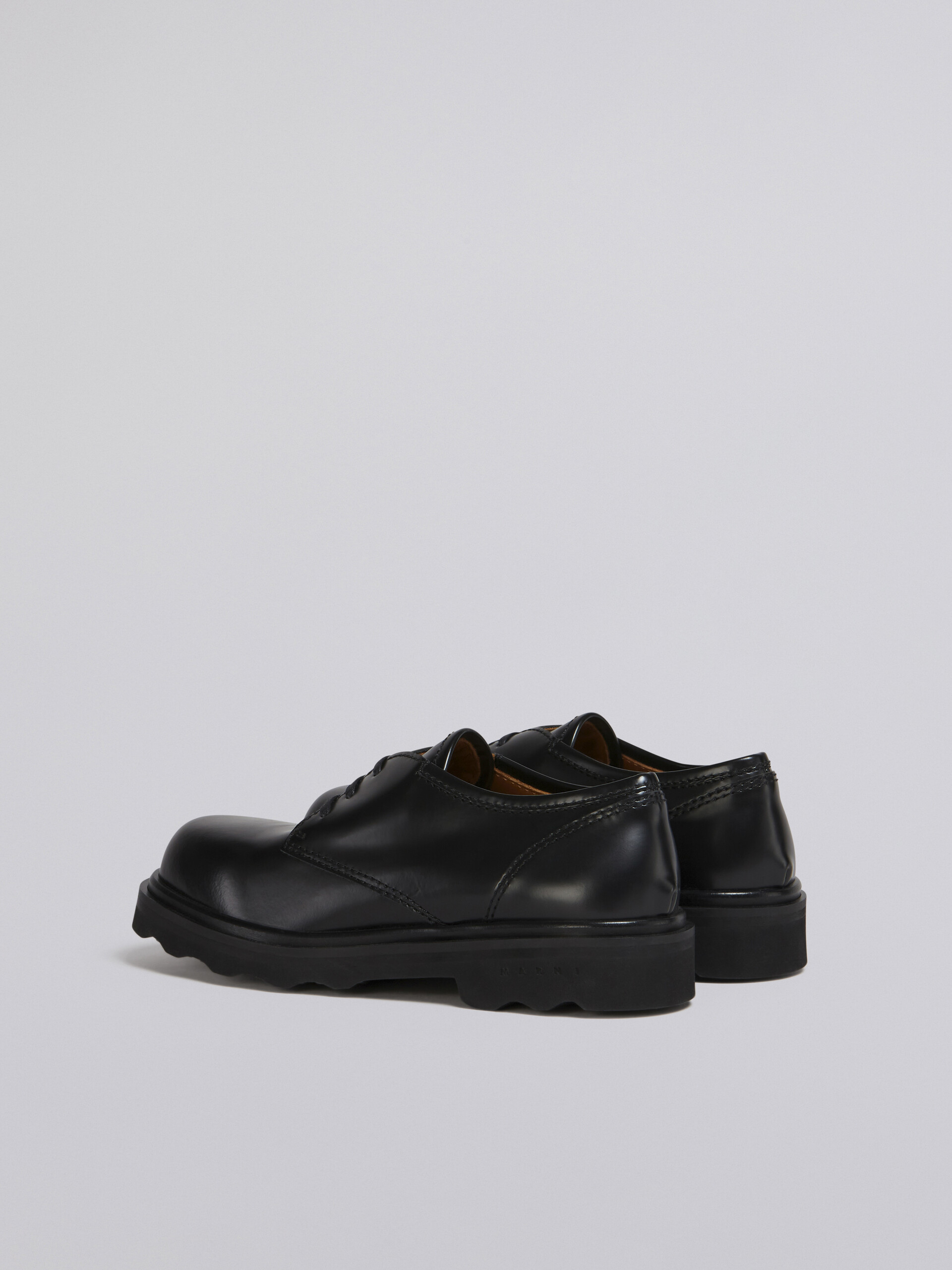 Lace-up in shiny smooth calfskin - Lace-ups - Image 3