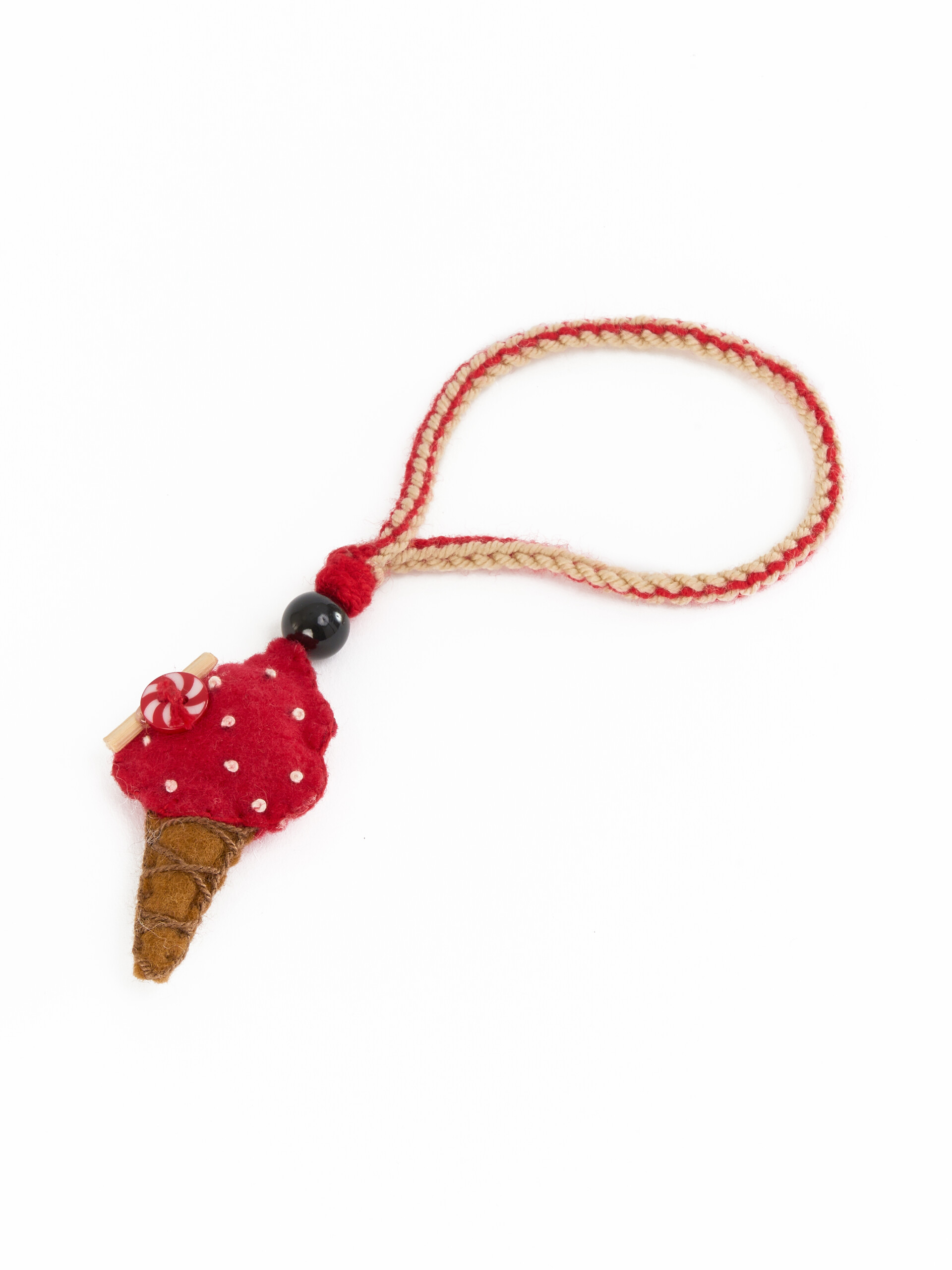 Marni Market Eiscreme-Anhänger in Rot - Accessoires - Image 3