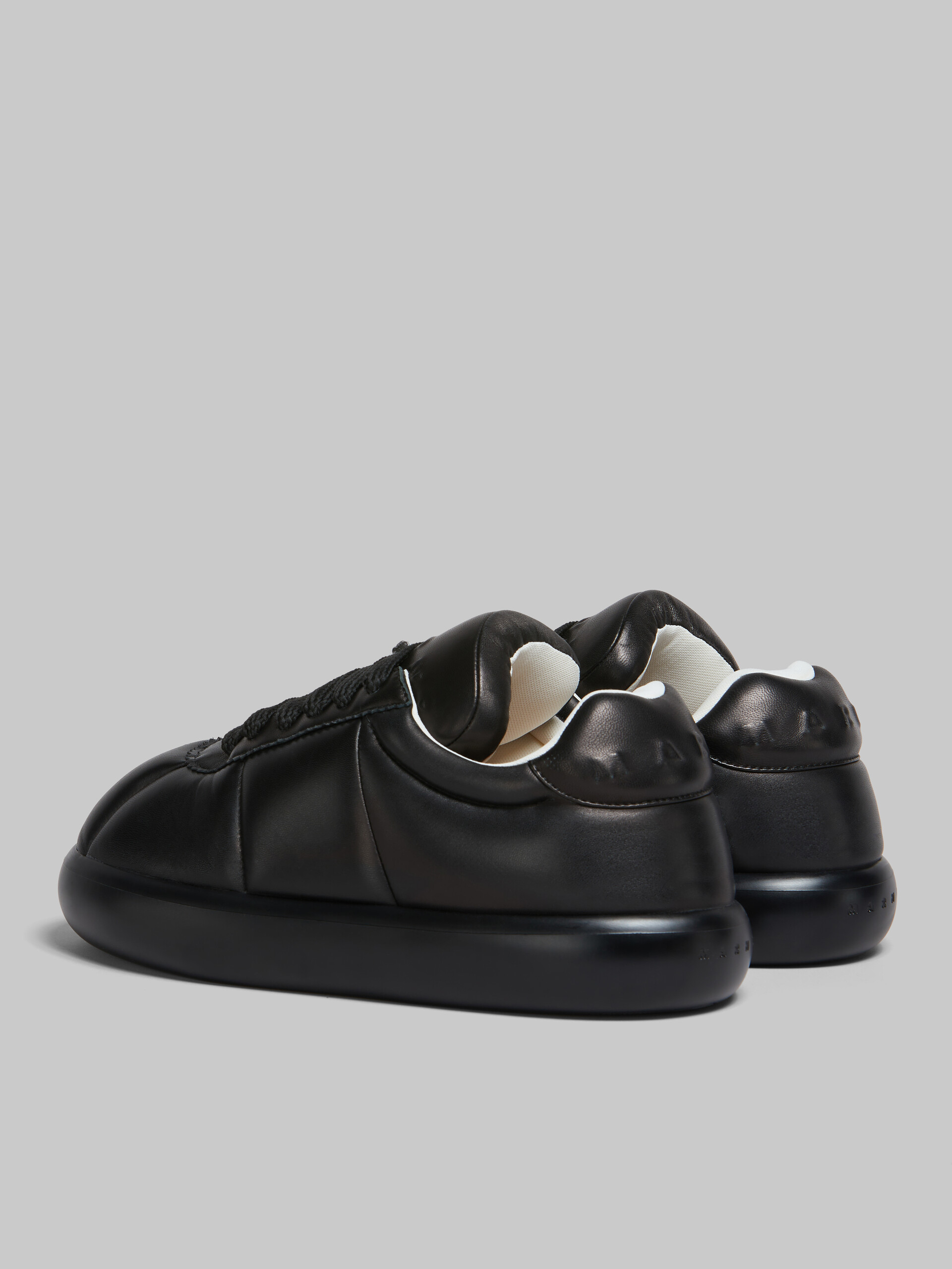 Black leather BigFoot 2.0 sneaker - Sneakers - Image 3