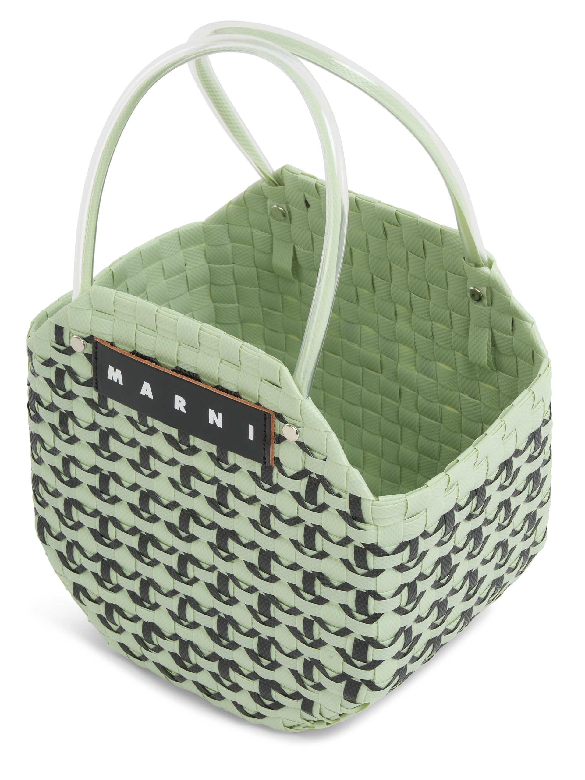 ライトブルー MARNI MARKET オクタゴナルバスケットバッグ - ショッピングバッグ - Image 4