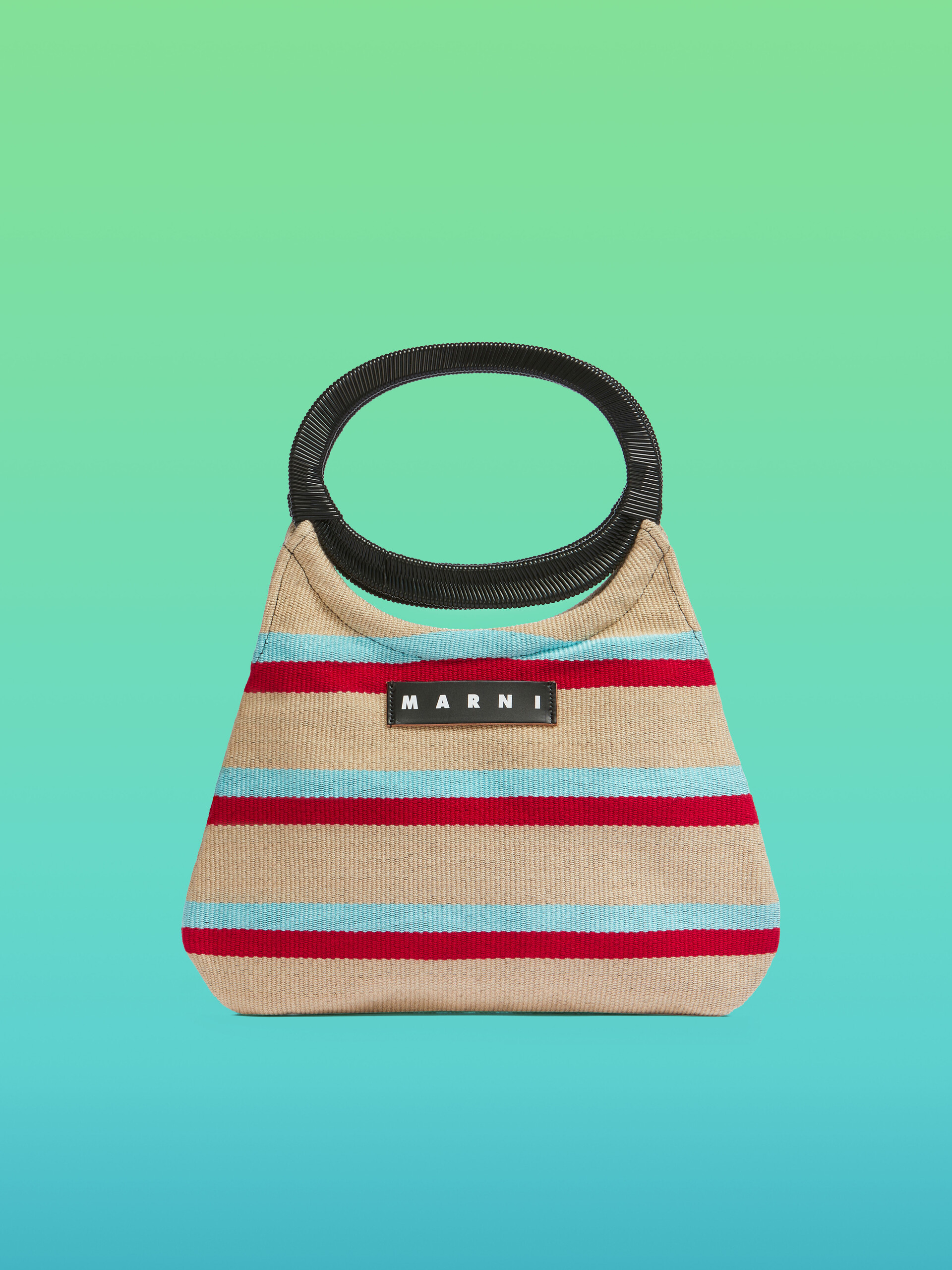 MARNI MARKET BOAT Tasche im Colourblock-Design - Taschen - Image 1