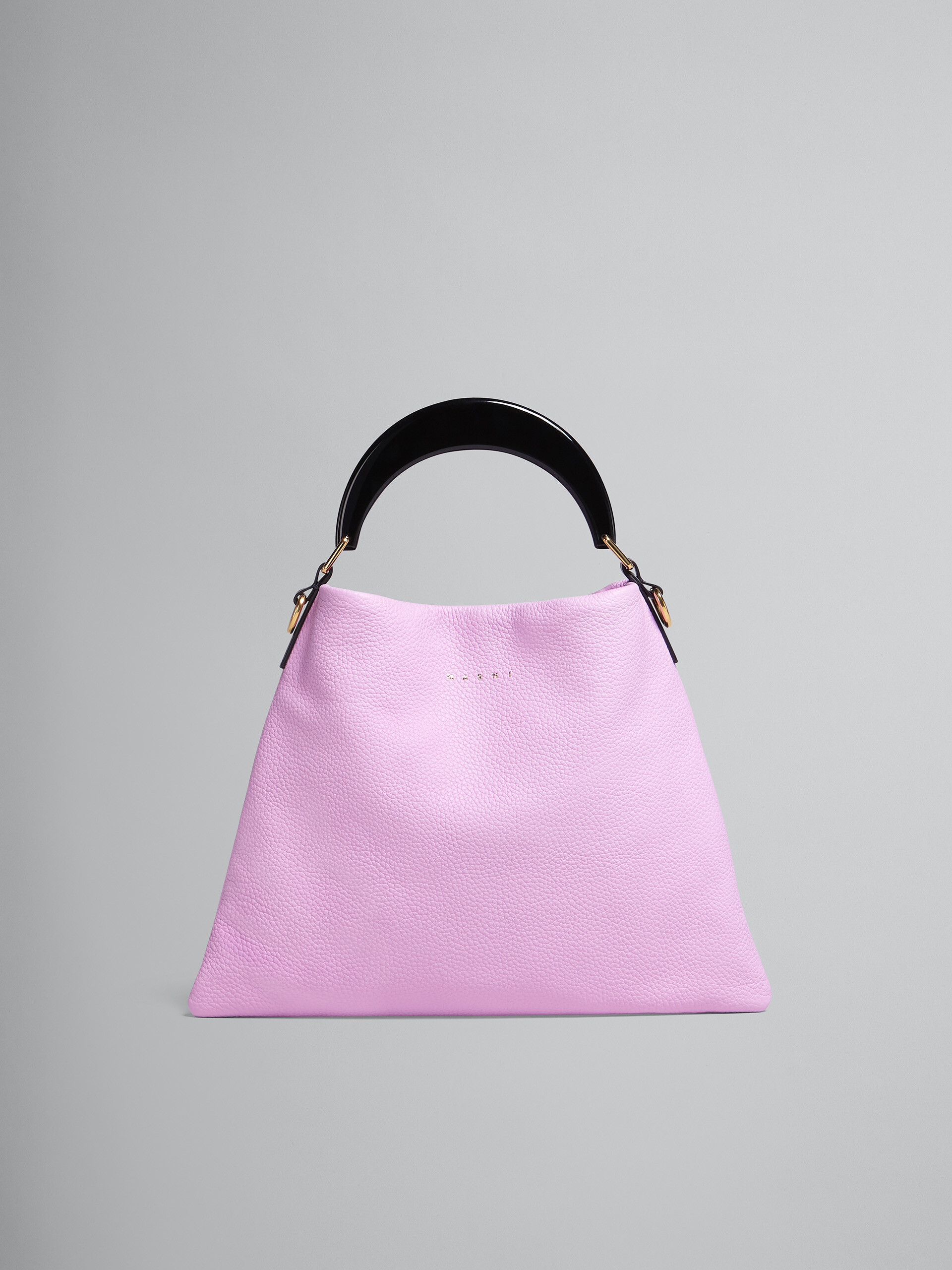 Venice small bag in pink leather Marni