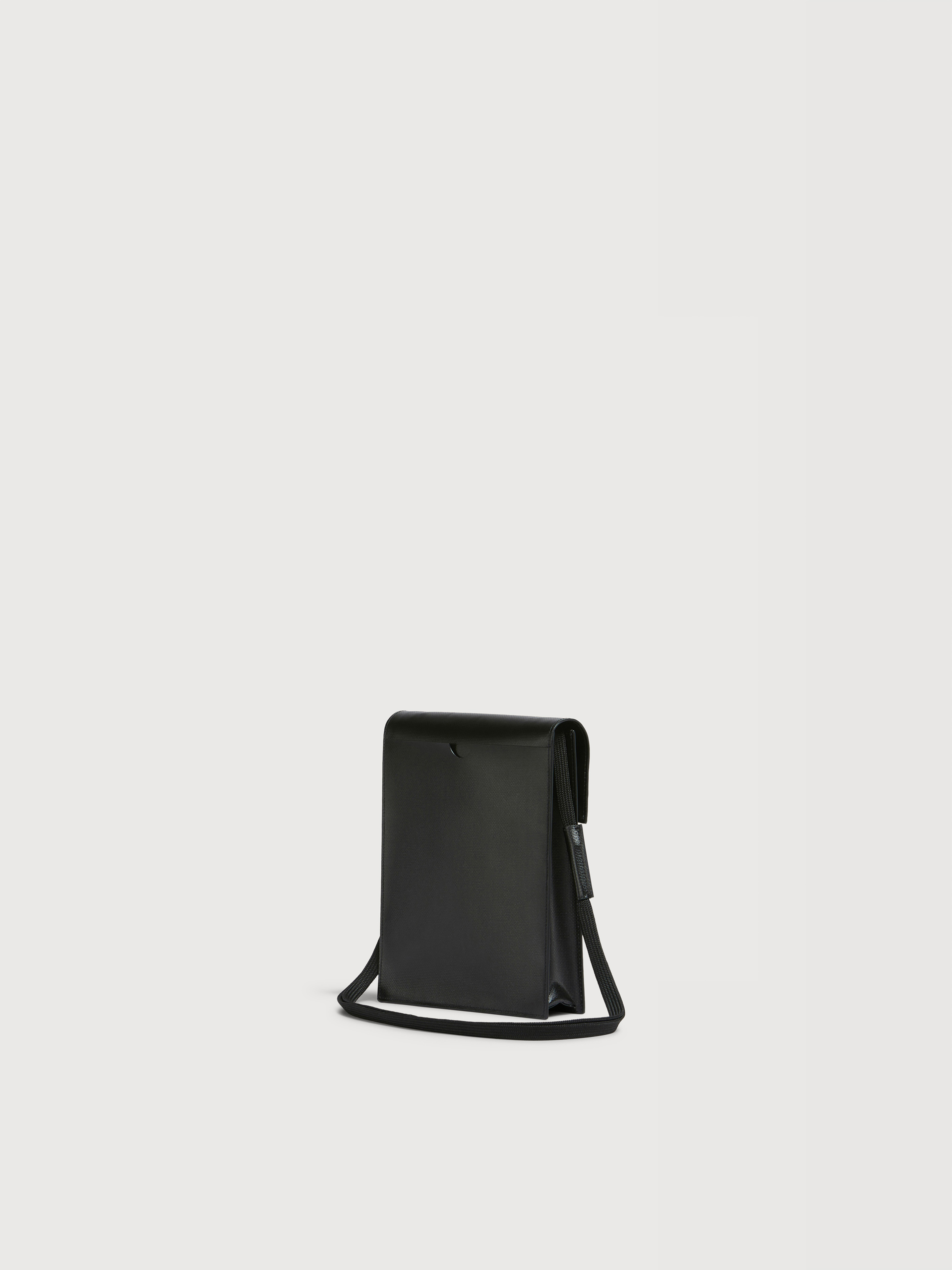 Black Tribeca pouch with shoelace strap - Shoulder Bags - Image 1