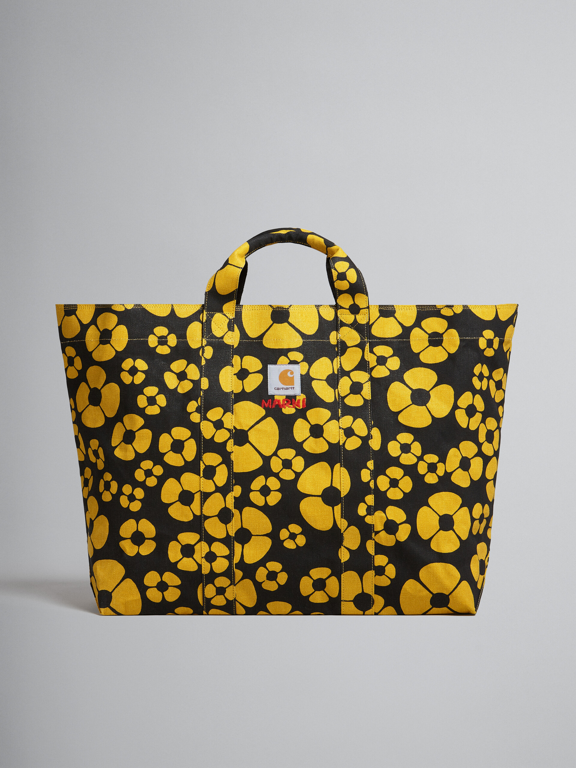 MARNI x CARHARTT WIP - yellow shopper - Shopping Bags - Image 1