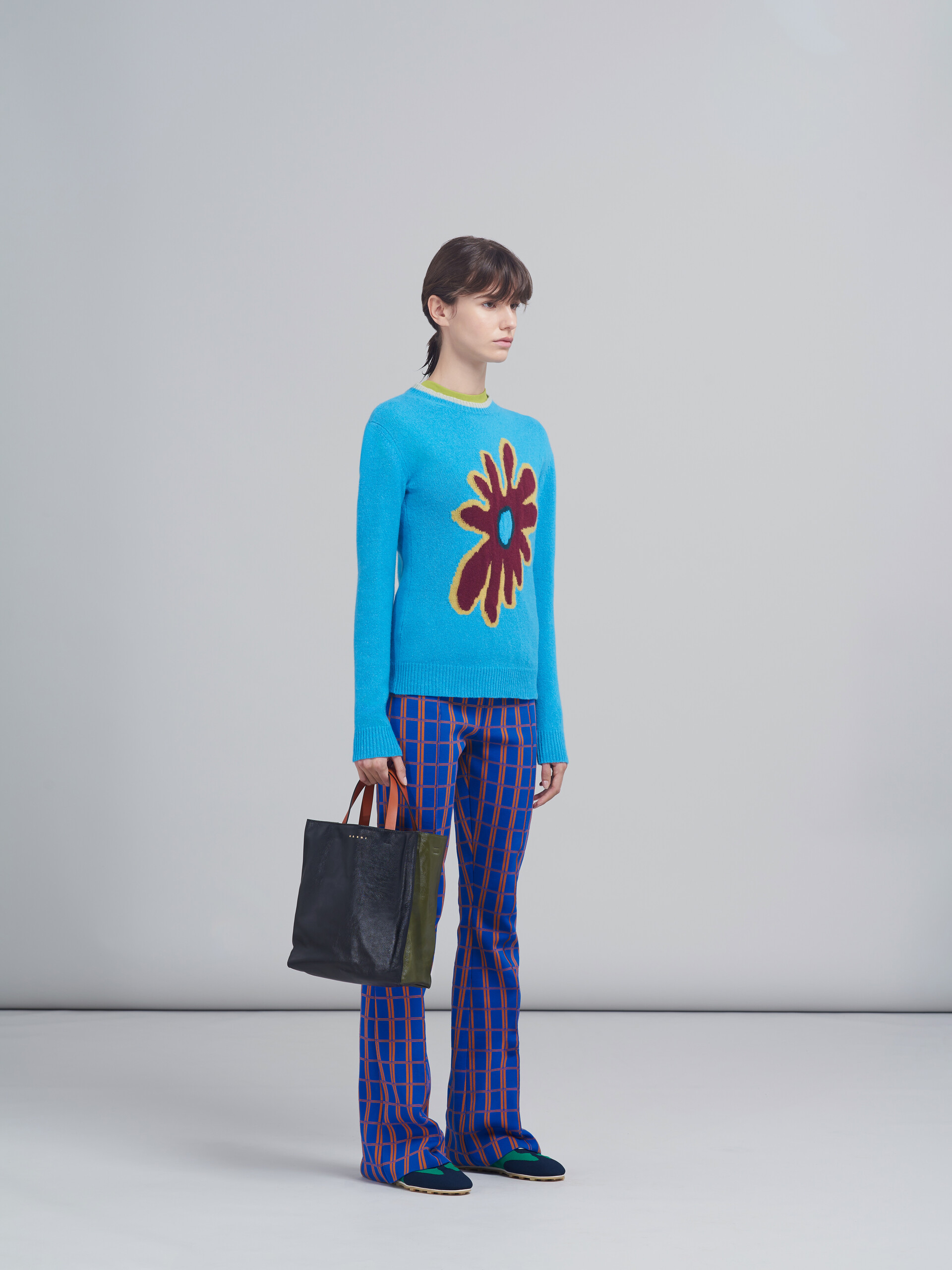70’s flower cashmere sweater - Pullovers - Image 5