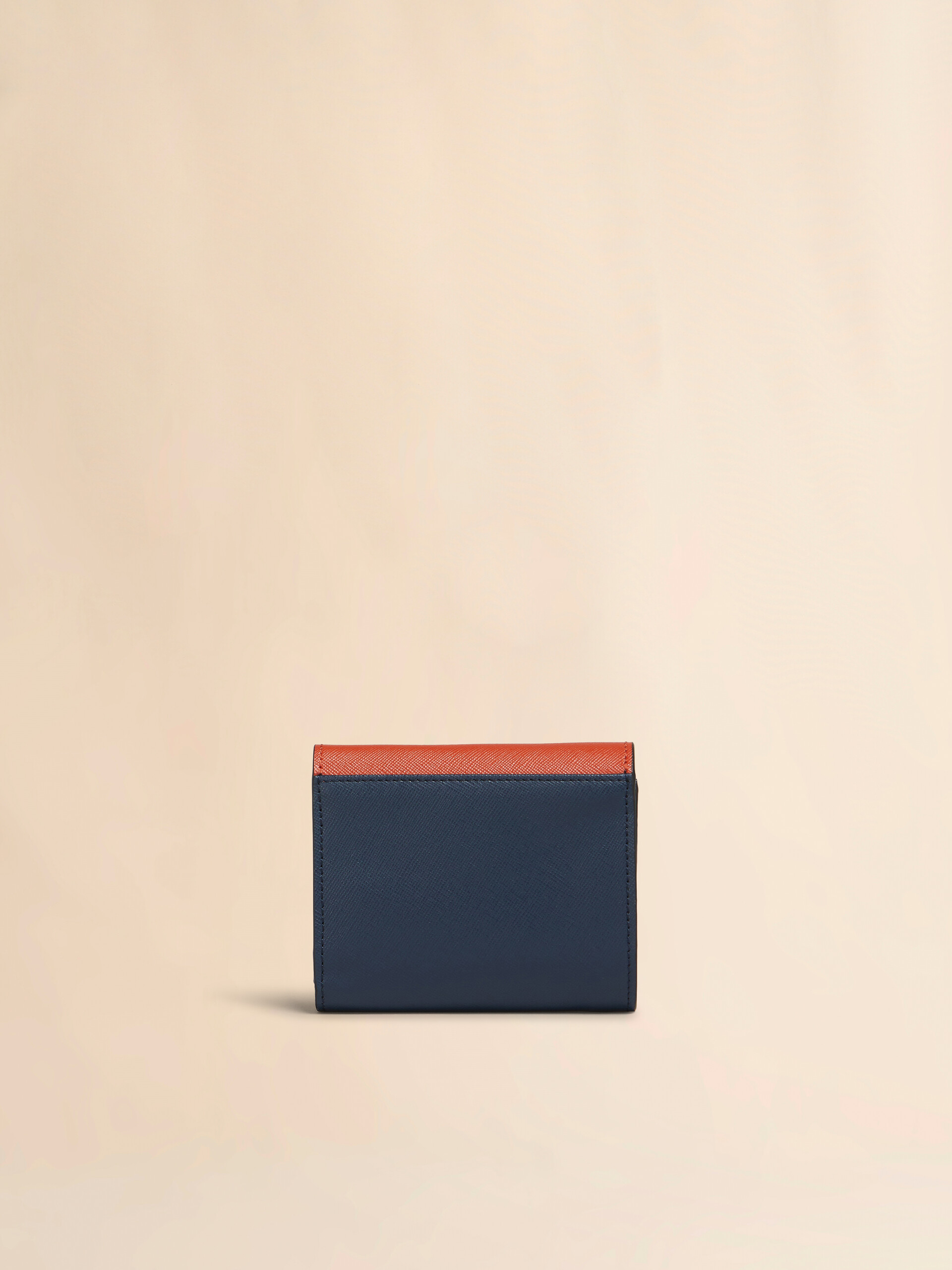 Light green white and brown saffiano leather wallet - Wallets - Image 3