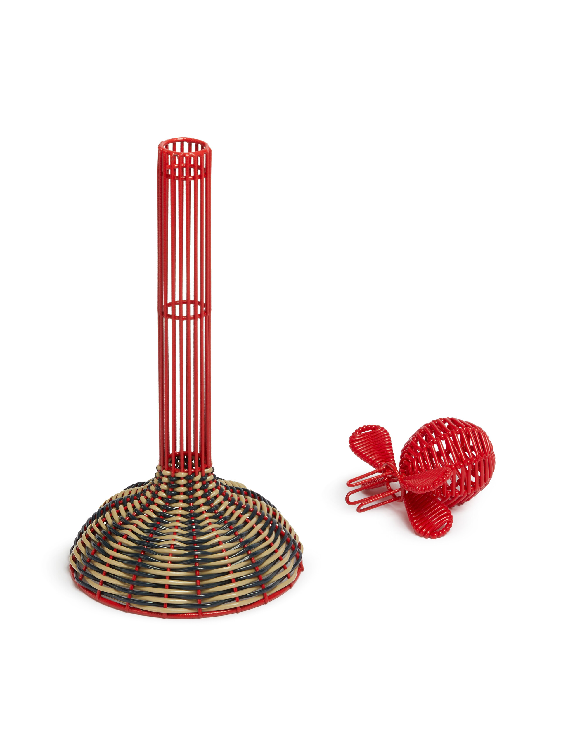 ブラック Marni Market Flower キッチンロールホルダー - ファッション小物 - Image 3