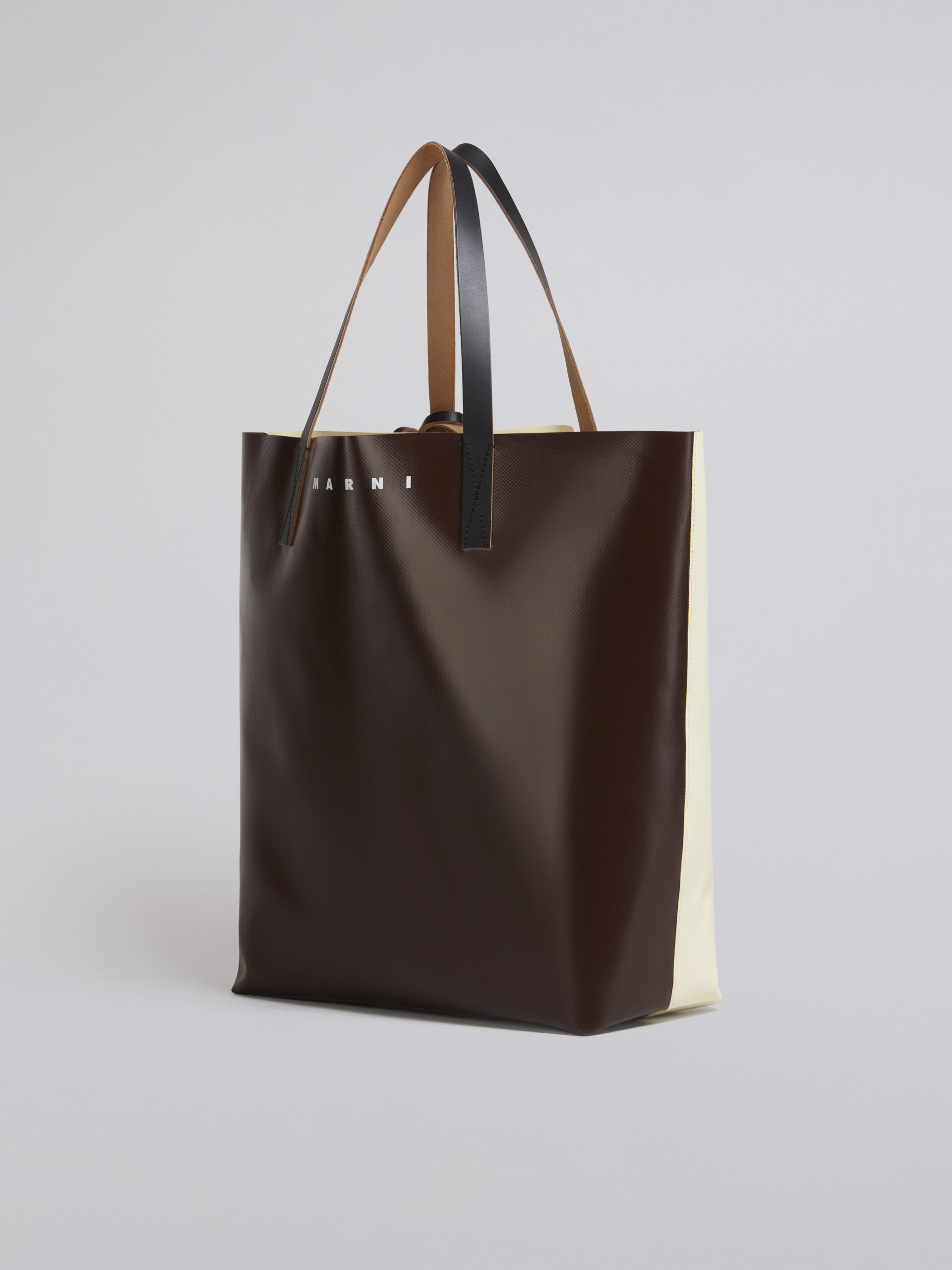 North-south TRIBECA Swirl printed PVC shopping bag - Shopping Bags - Image 3
