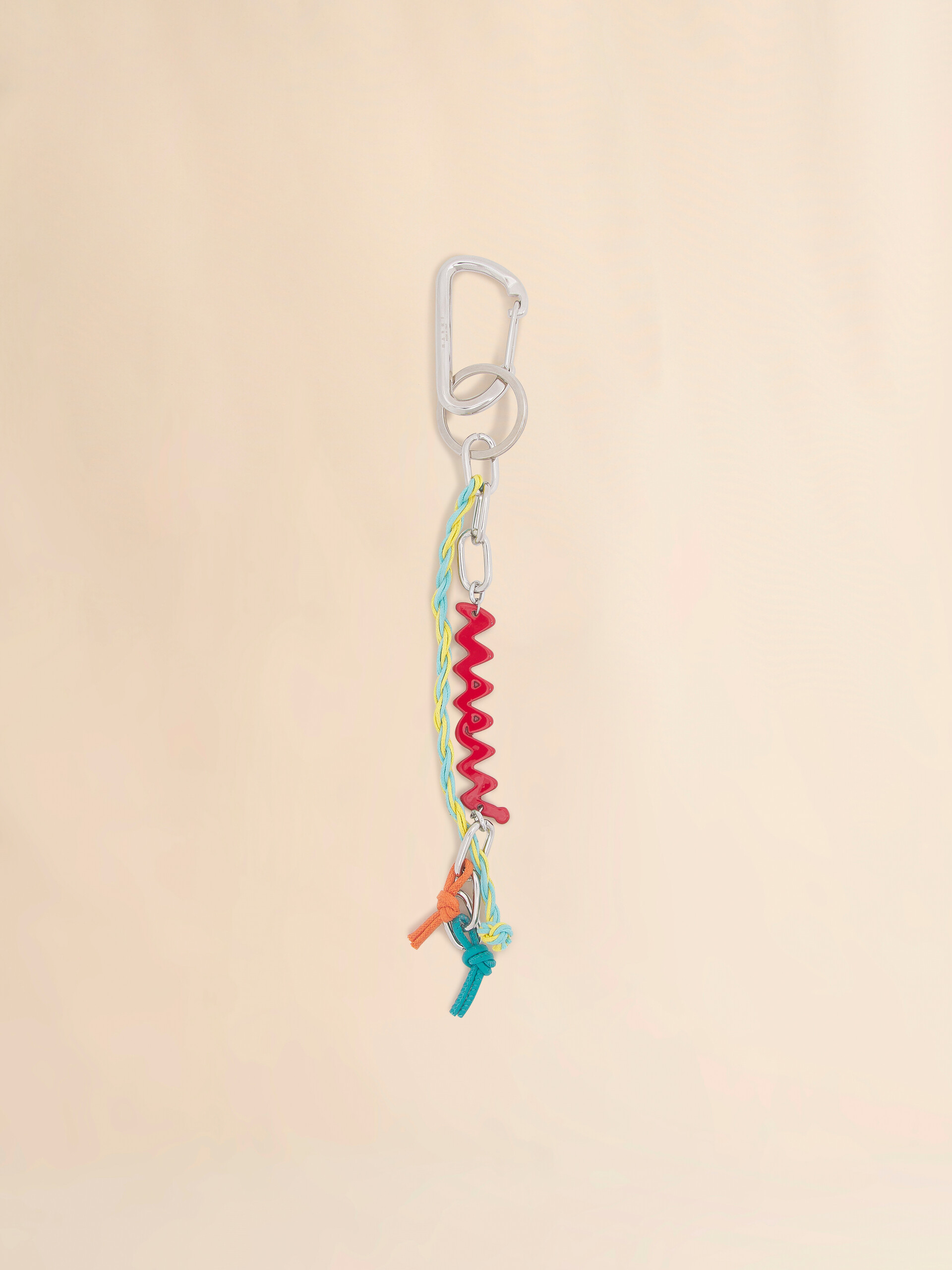 Red enamel Marni Symbol charm - Key Rings - Image 1