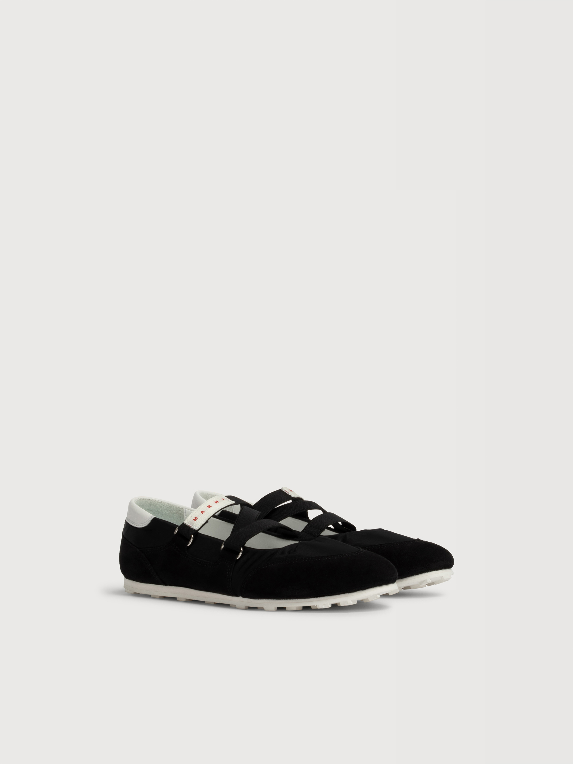 Soccer Retro black ballerina trainers - Sneakers - Image 2