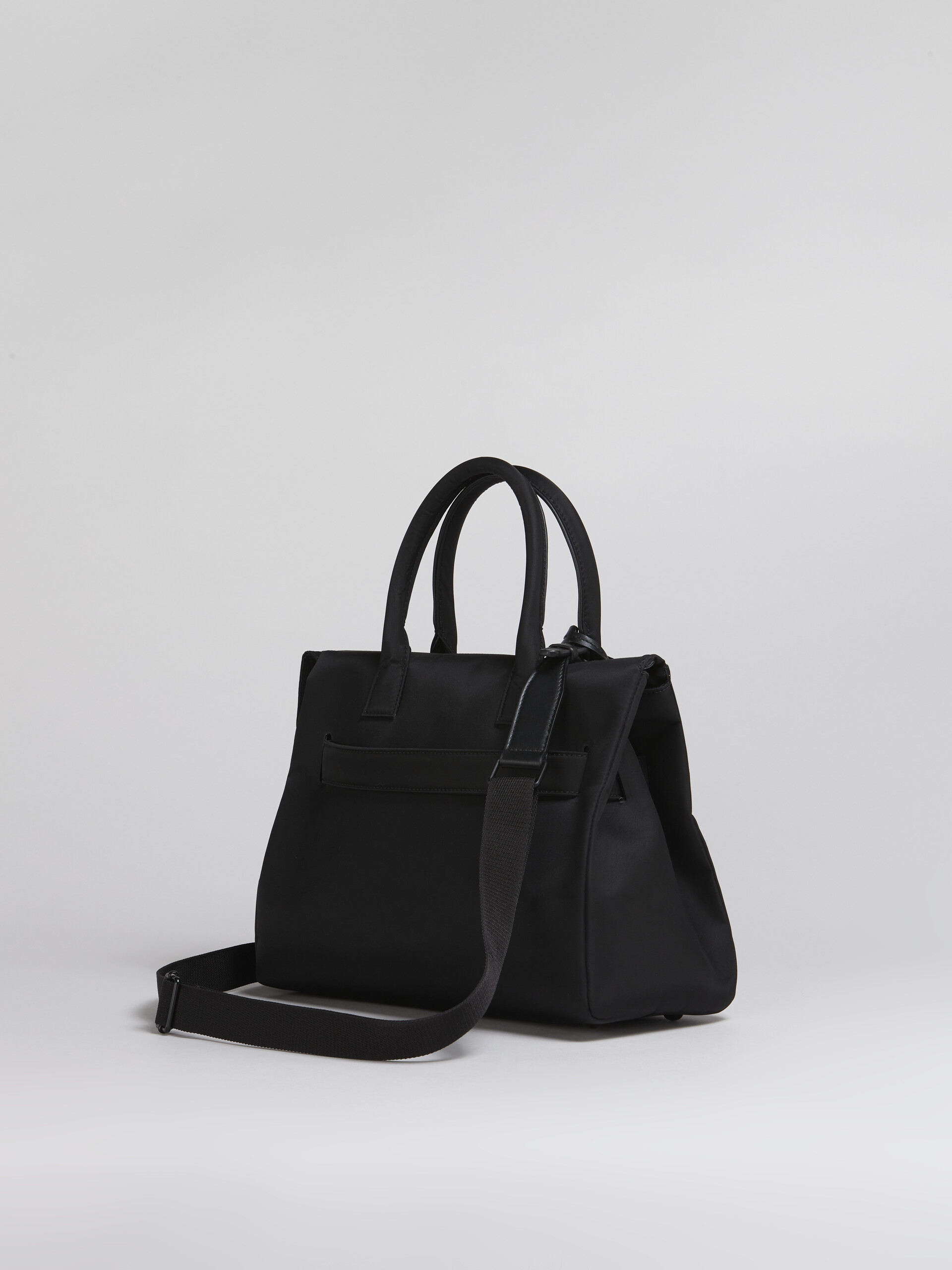 Black nylon TREASURE bag - Handbag - Image 3