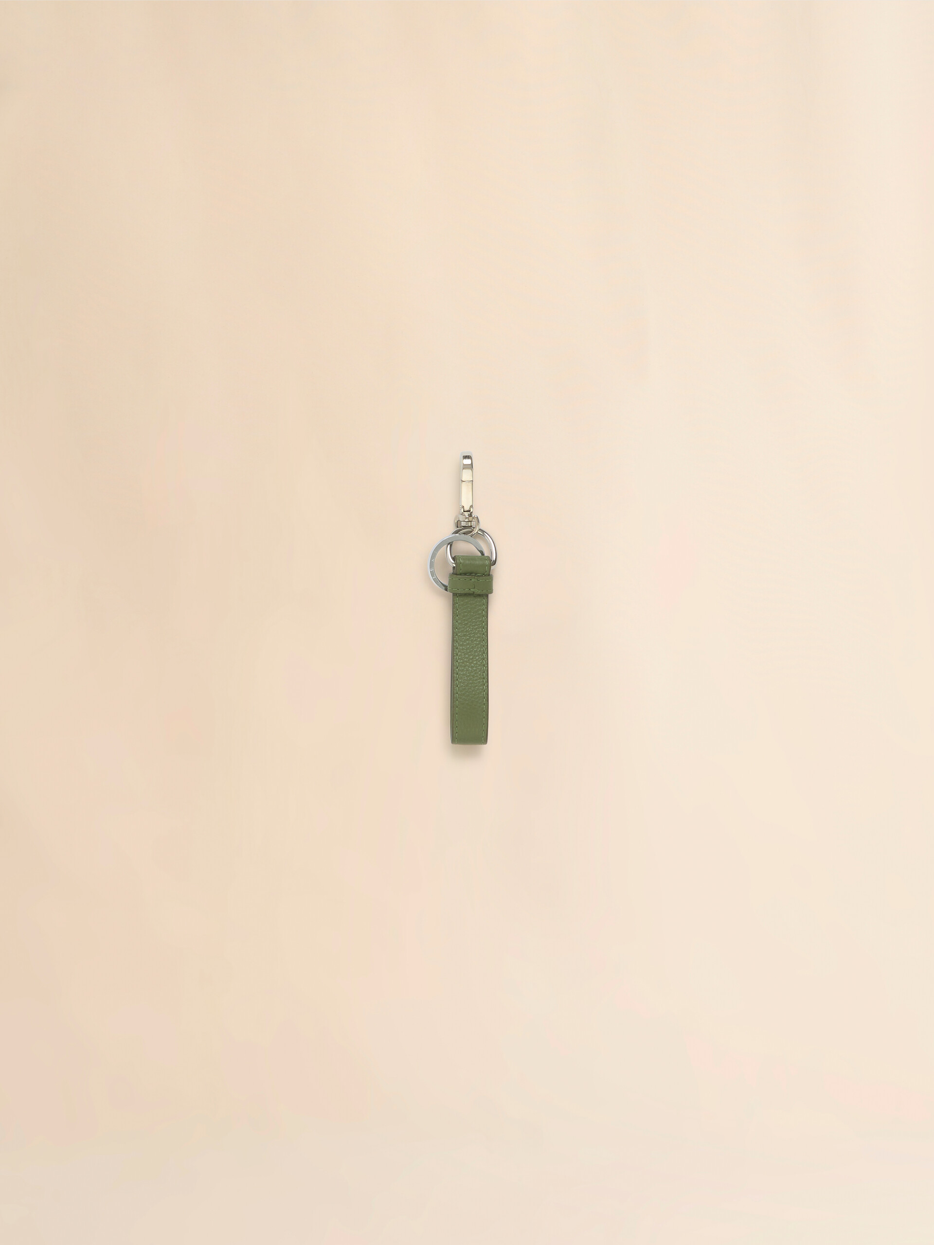 Blue leather keyring with Marni Mending - Key Rings - Image 2