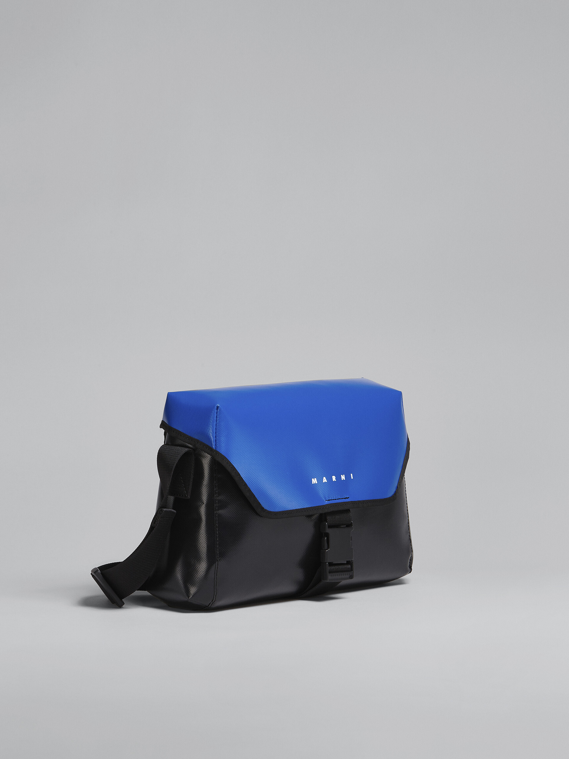 Blue and black TRIBECA messenger bag - Shoulder Bags - Image 6