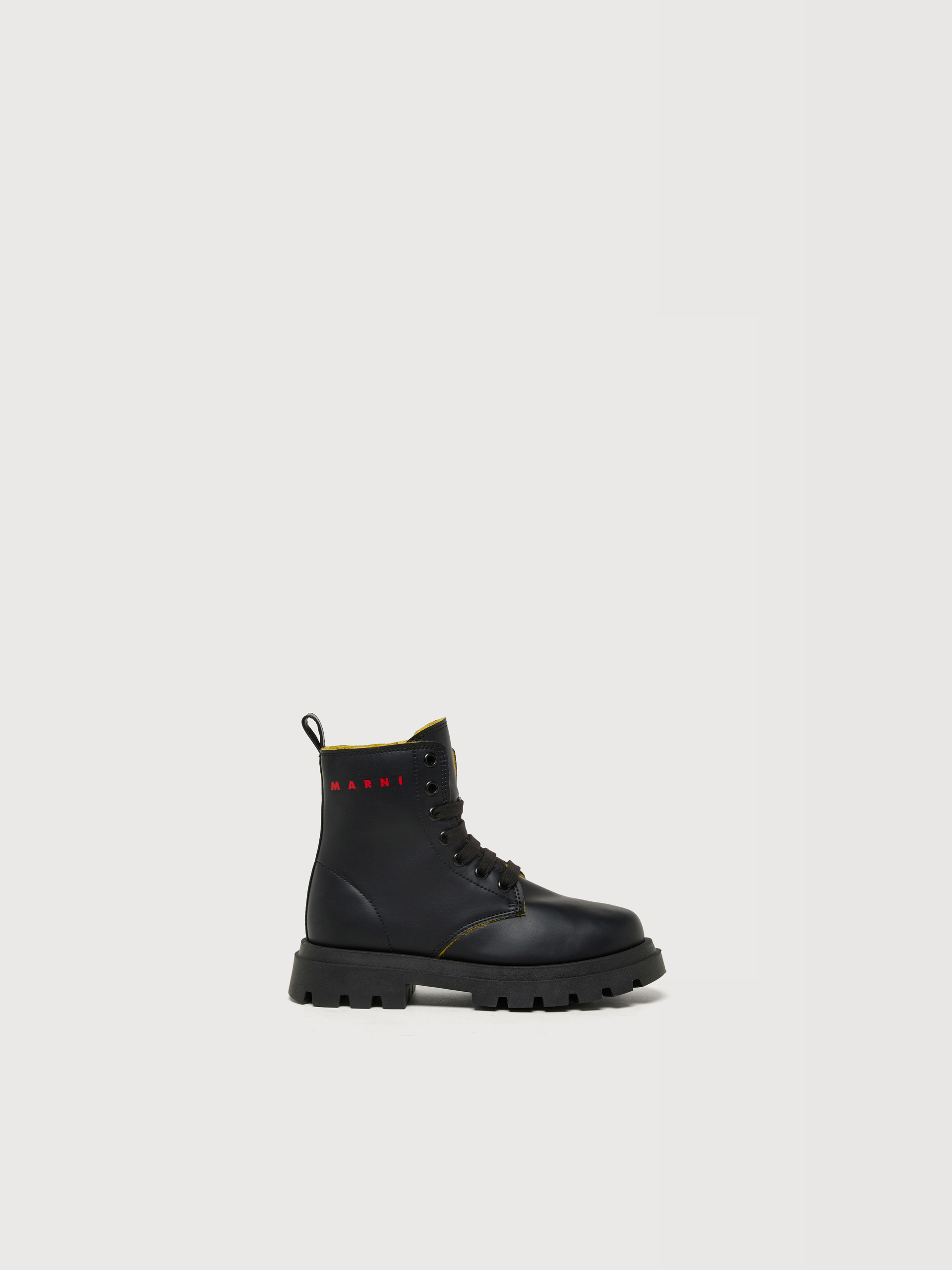 Black army boots with logo - Sneakers - Image 1