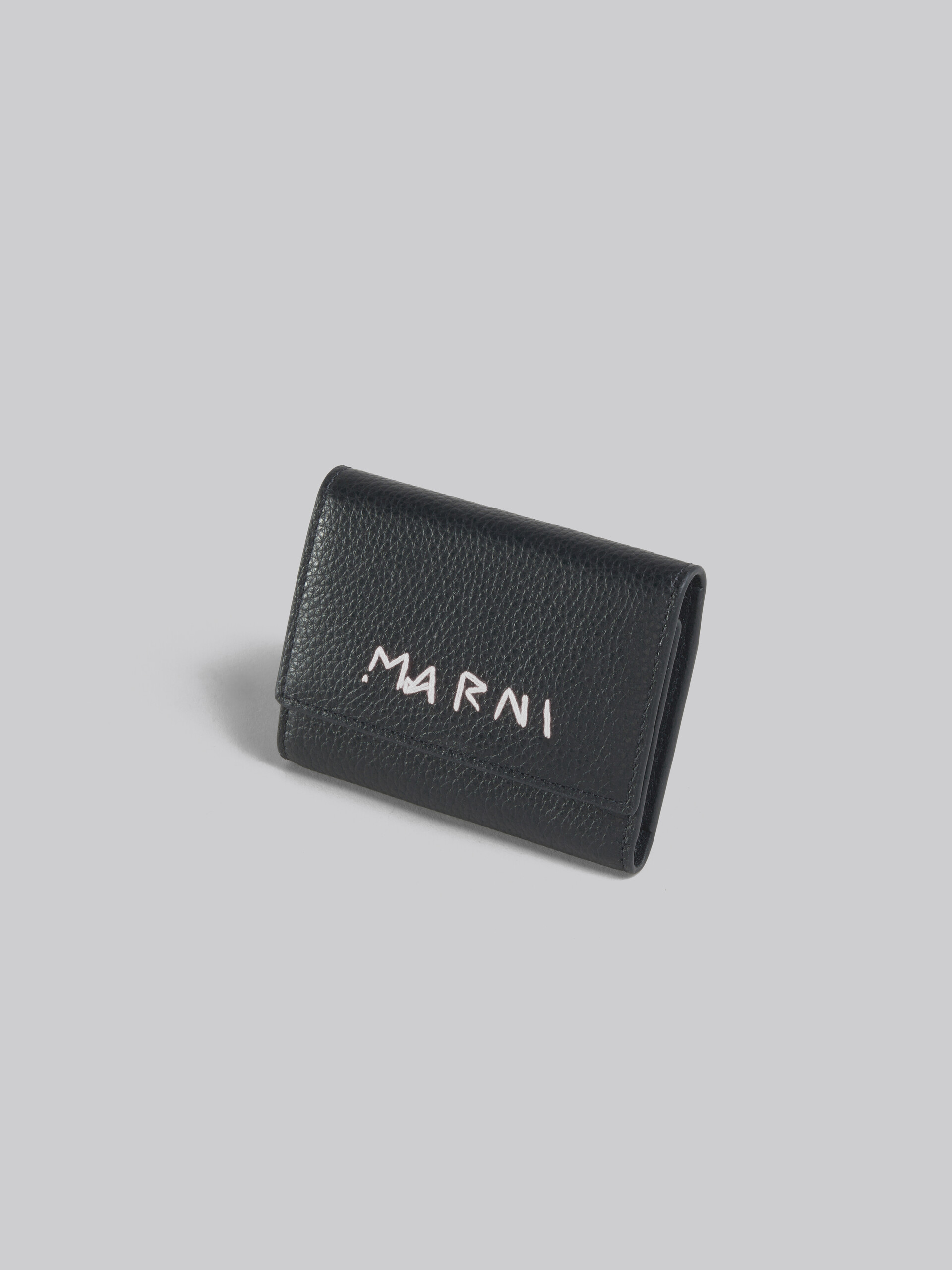 Schlüsselanhänger aus Leder mit Marni-Flicken in Schwarz - Schlüsseletui - Image 3