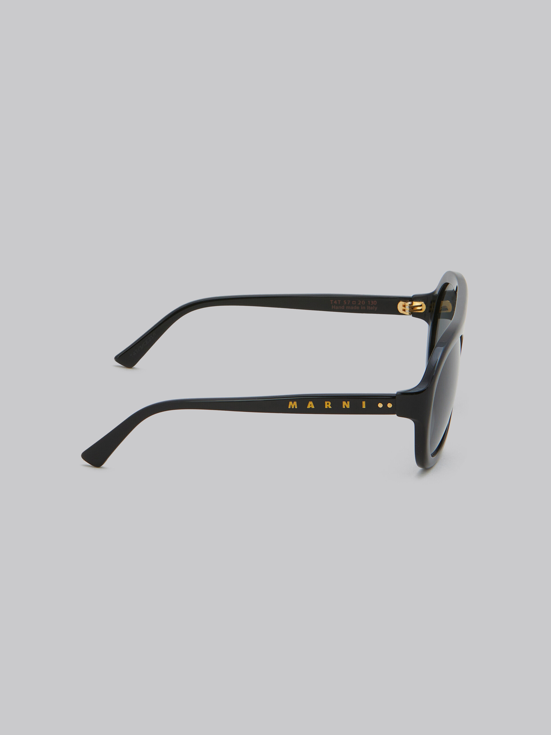 Mount Toc black acetate aviator sunglasses - Optical - Image 4